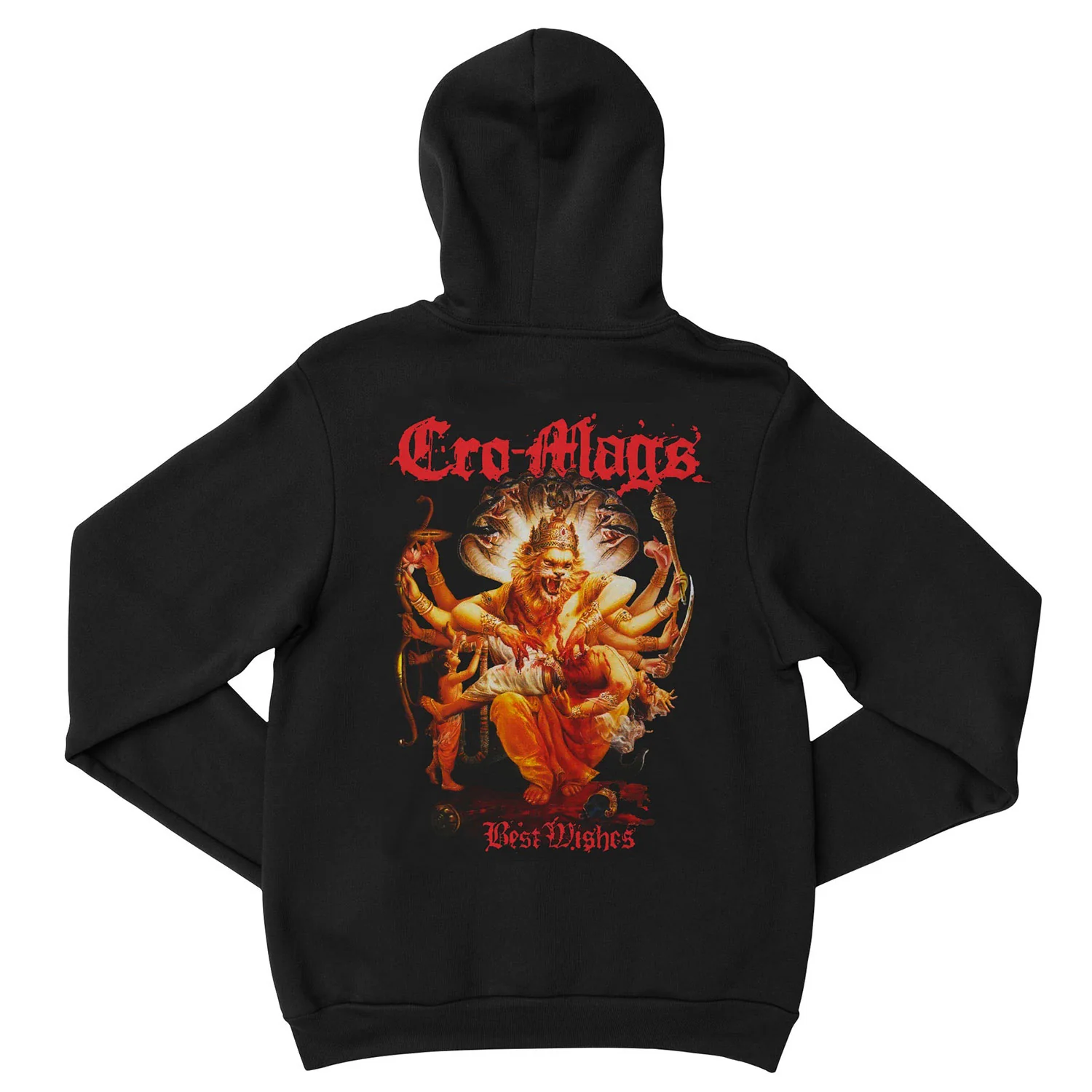 Best Wishes Hooded Sweatshirt - Image 2