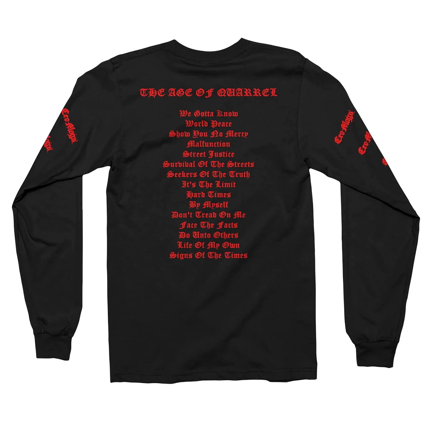 The Age Of Quarrel Long Sleeve - Image 2