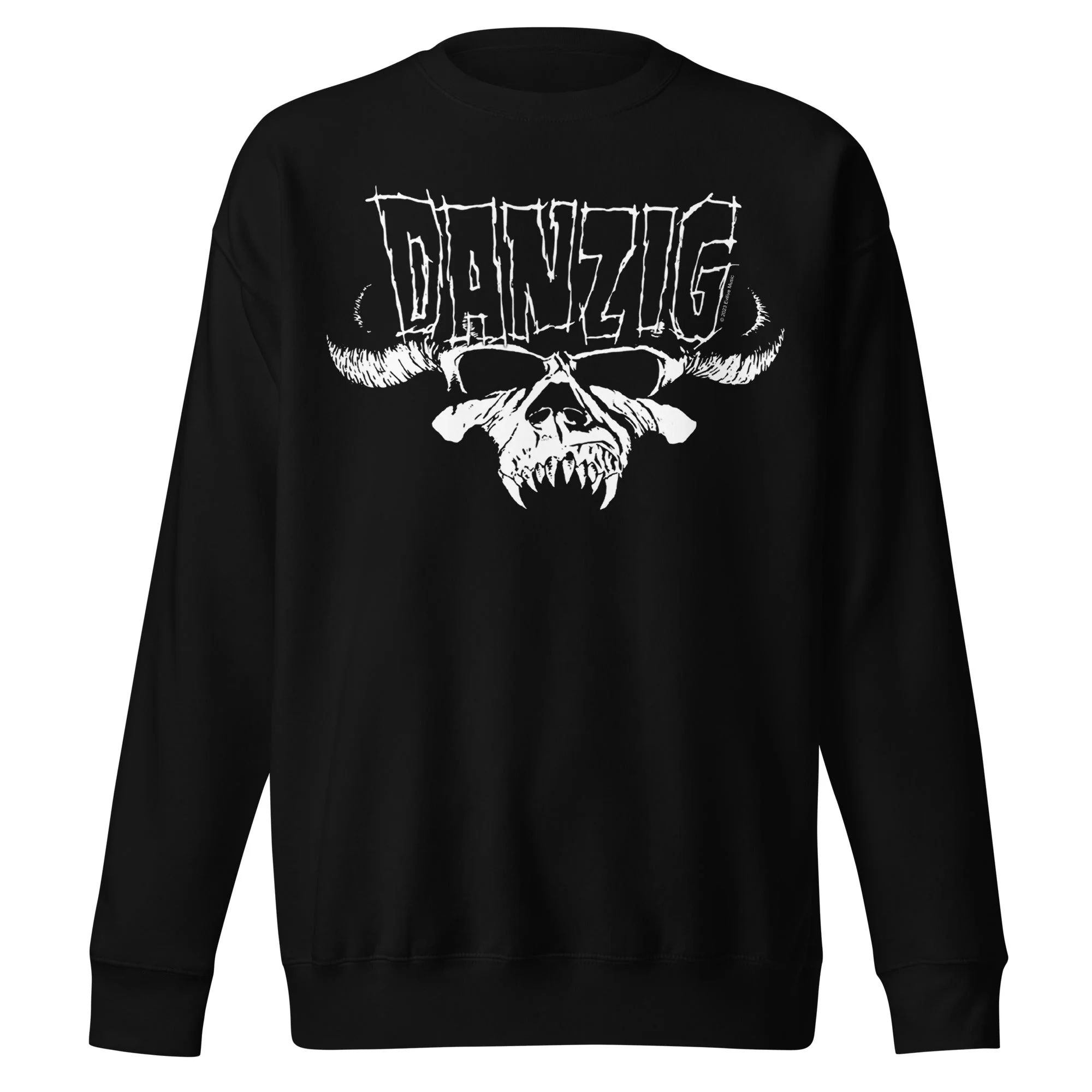 Danzig - Logo Skull Jumbo Print Sweatshirt