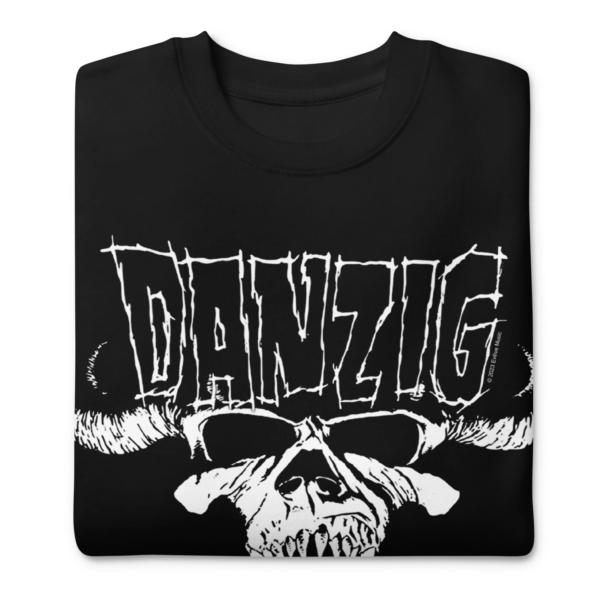 Danzig - Logo Skull Jumbo Print Sweatshirt - Image 2