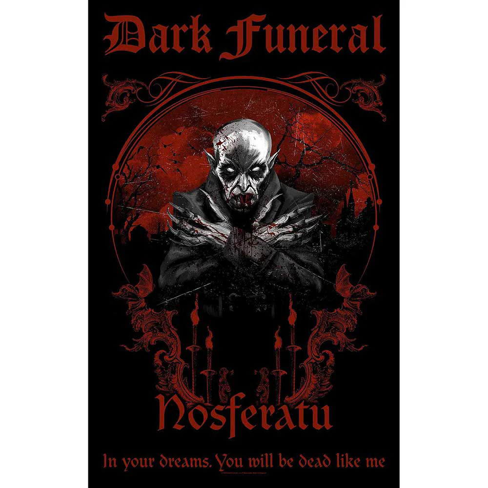 Nosferatu Poster Flag