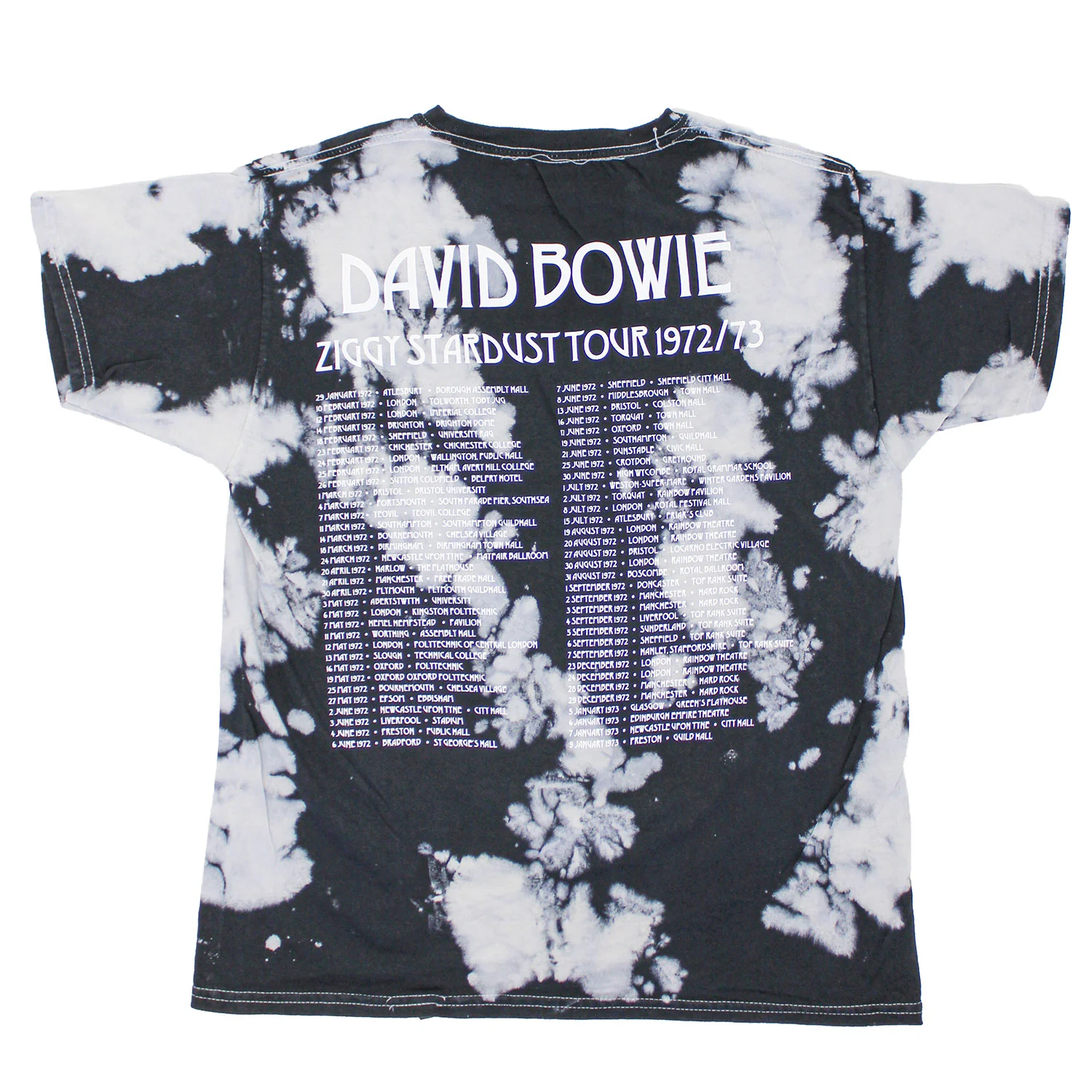 Ziggy Stardust Tour 1972/73 Tie Dye T-shirt - Image 2
