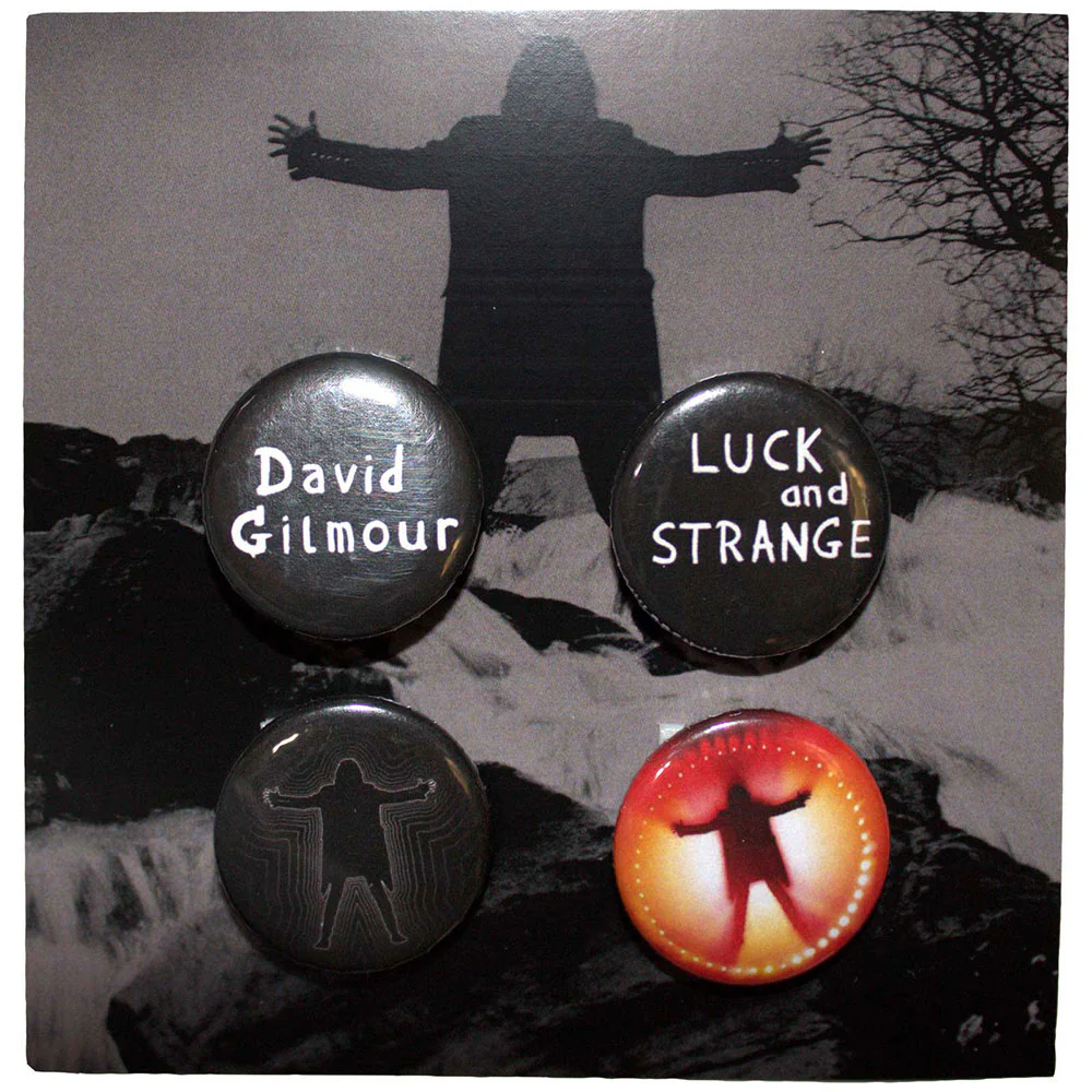 Luck & Strange Pewter Pin Badge