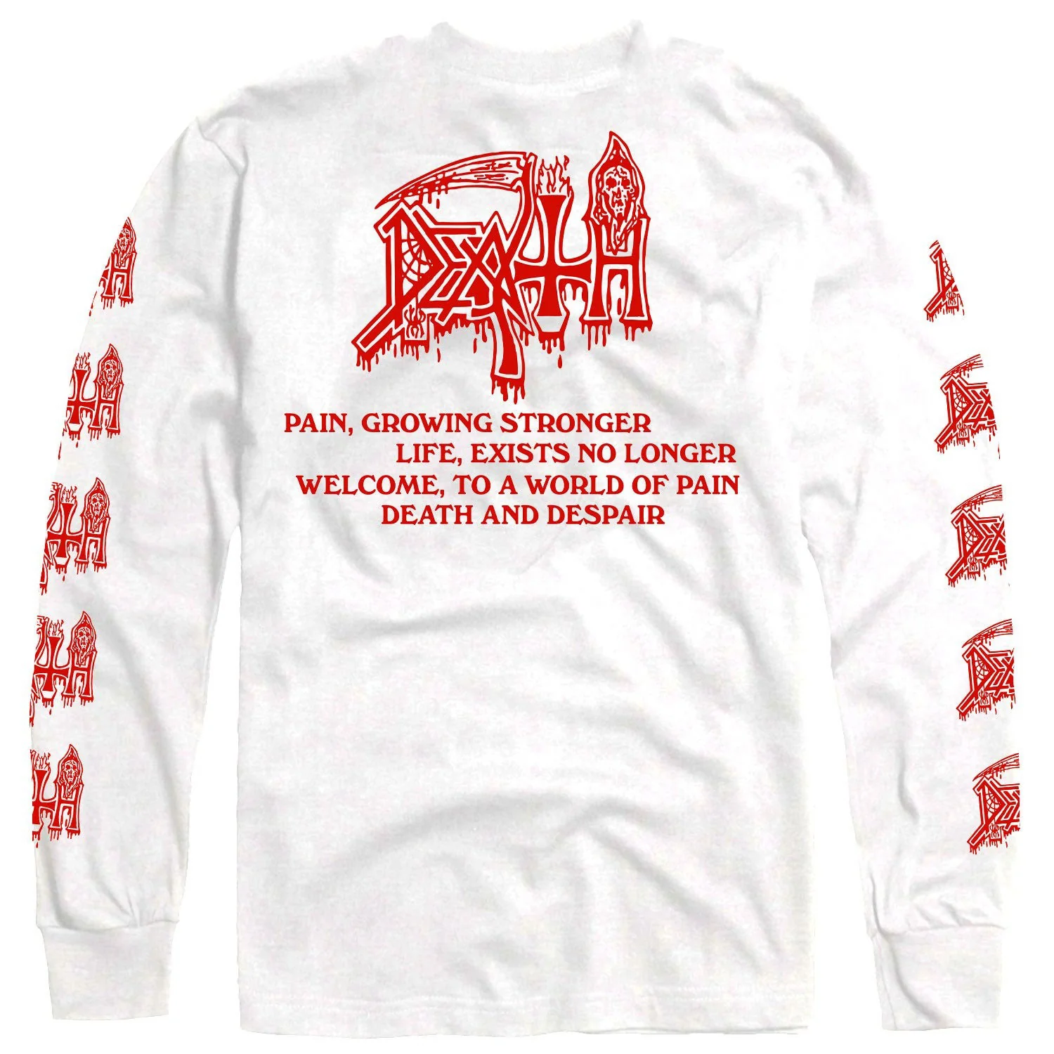 Denial Of Life Long Sleeve - Image 2
