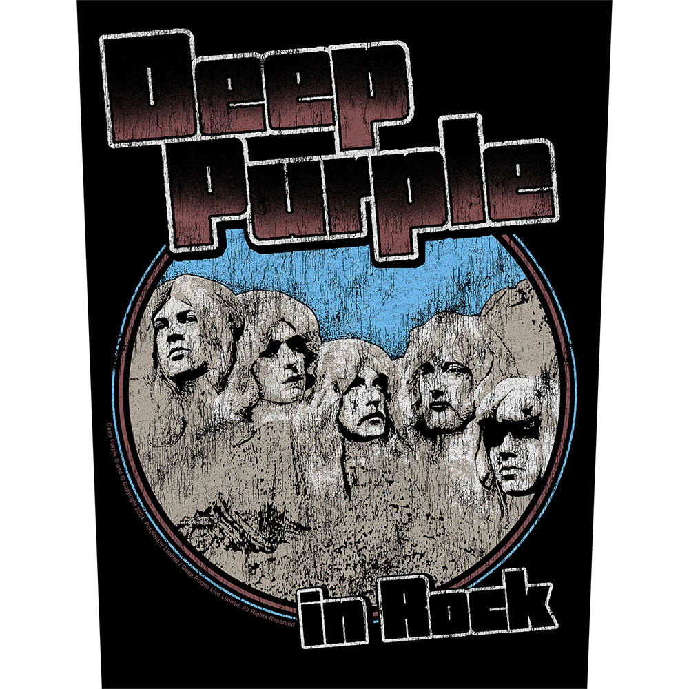 In Rock Back Patch