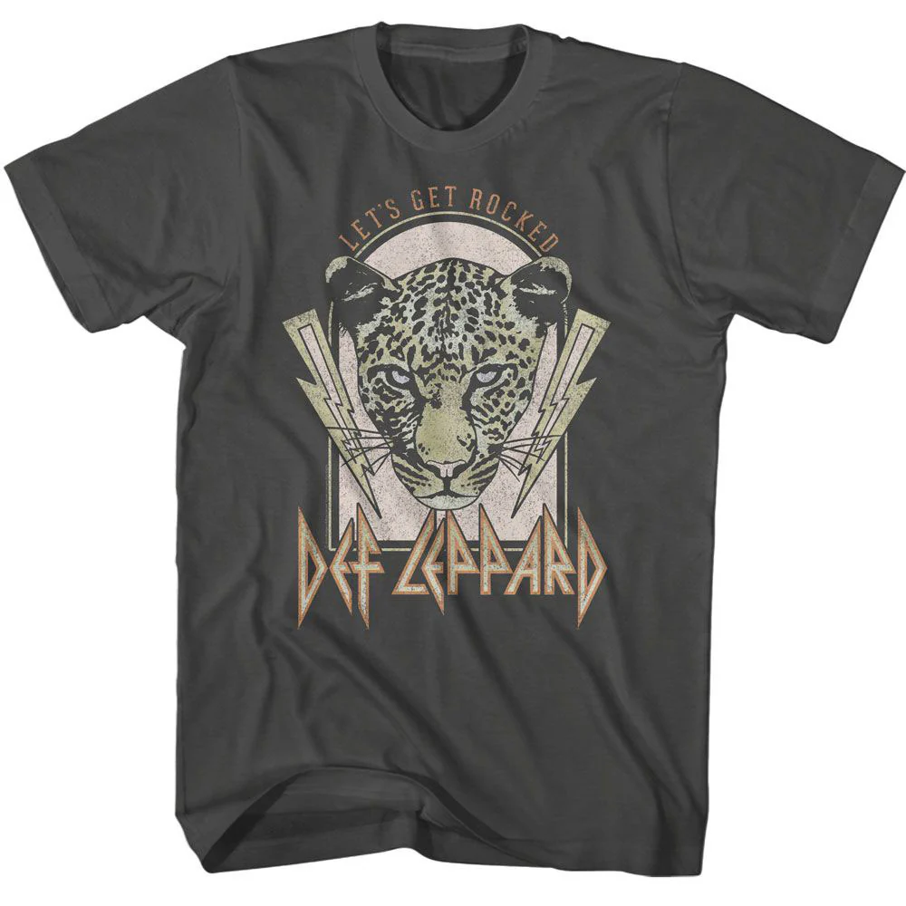 Def Leppard Lightning Bolts Lets Get Rocked T-shirt