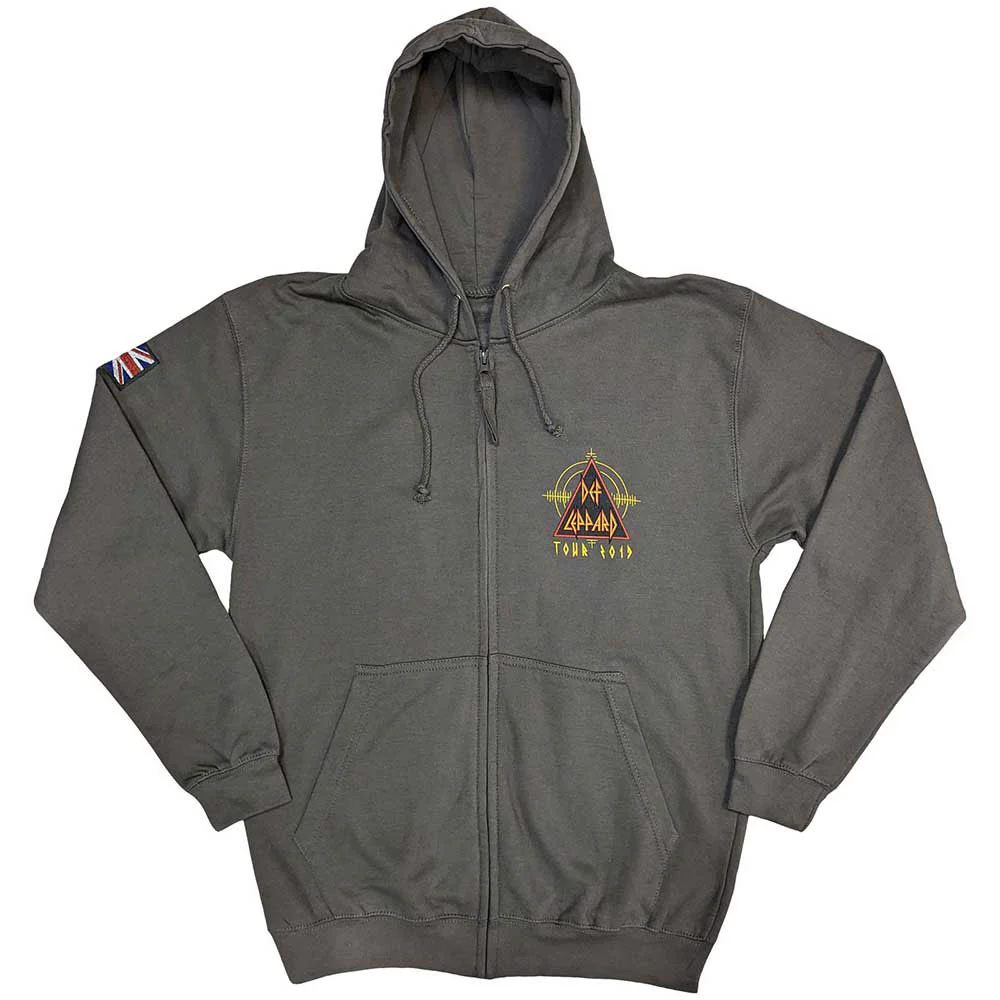 Logo Tour 2019 Zippered Hooded Sweatshirt