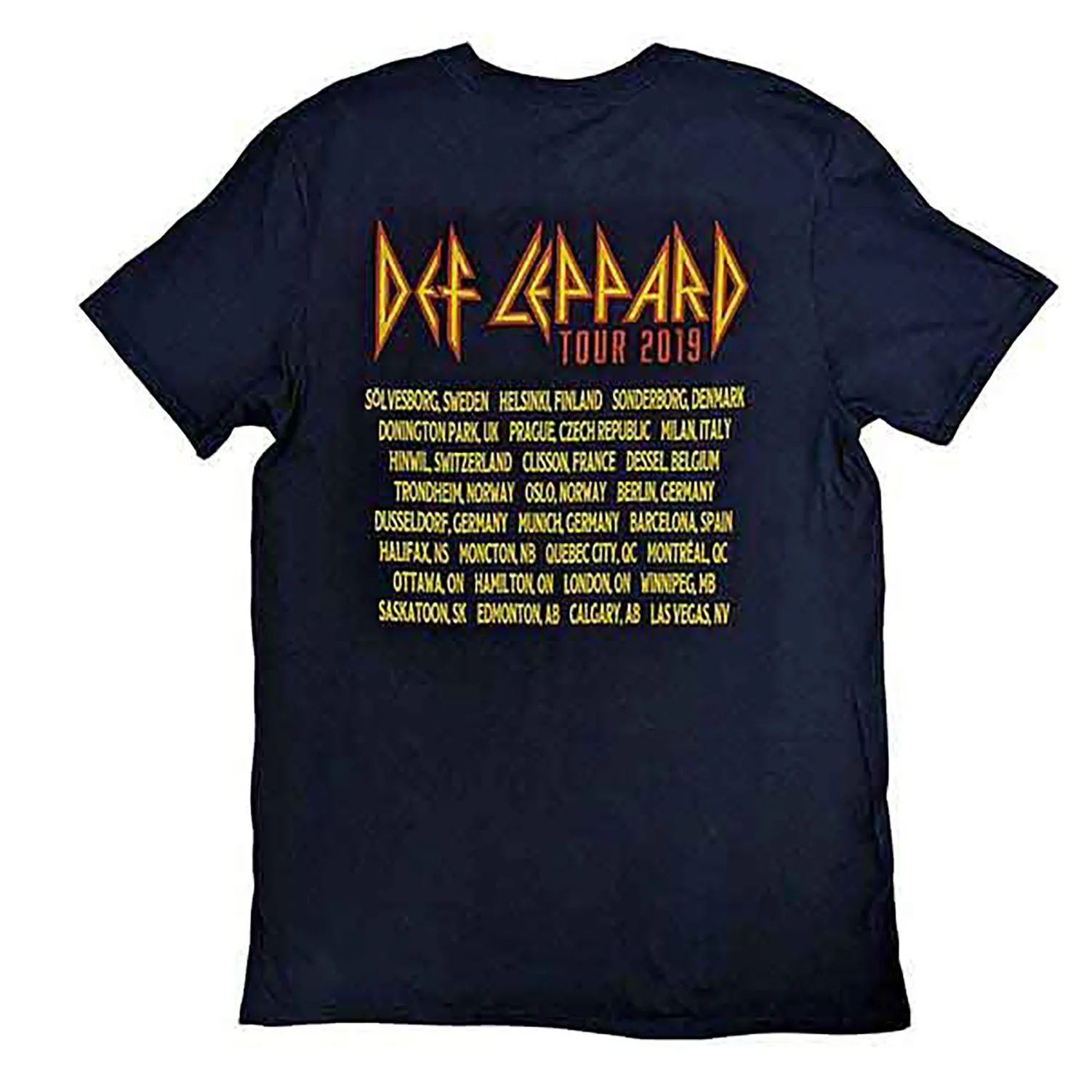 Rock Of Ages Tour 2019 T-shirt - Image 2