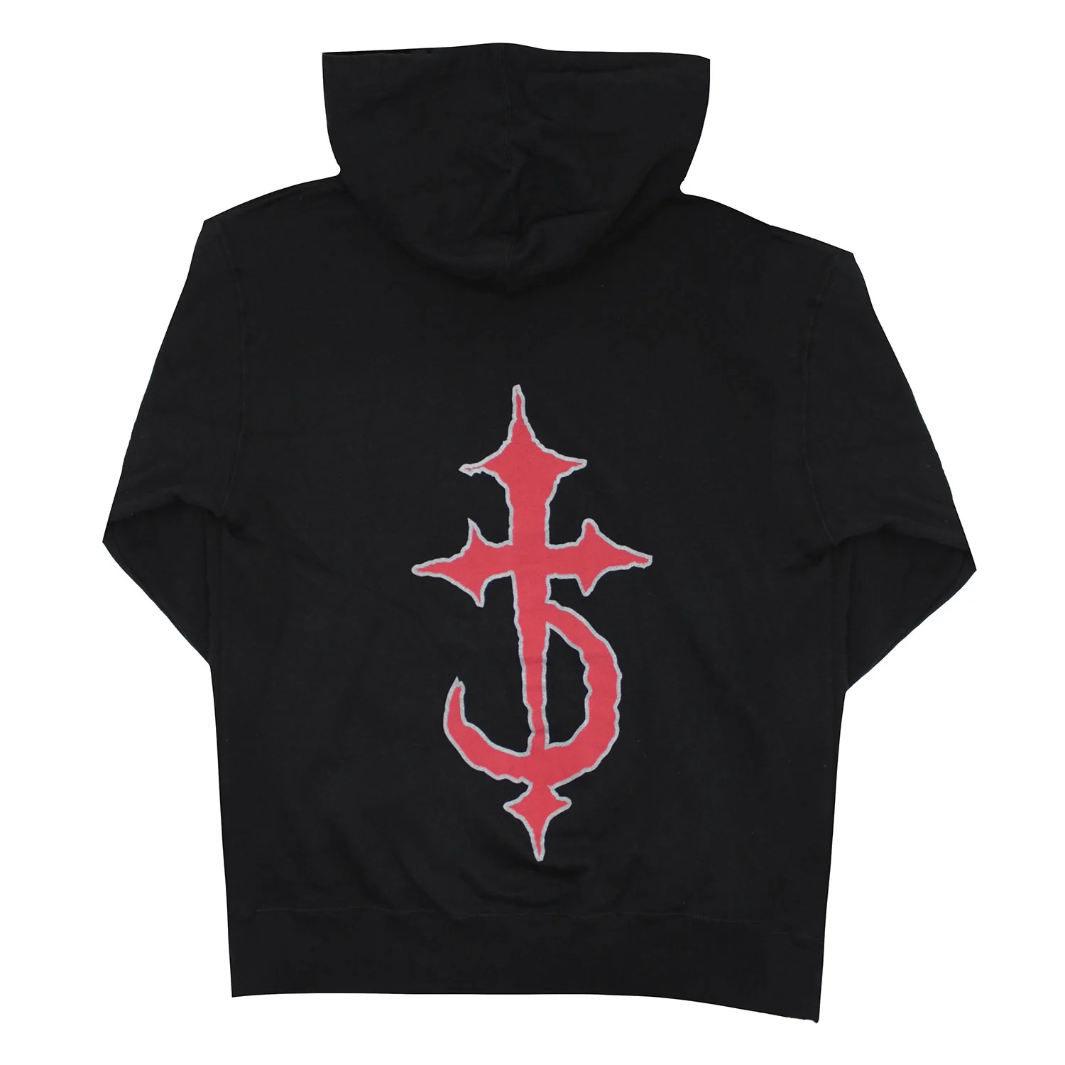 Logo Zippered Hooded Sweatshirt - Image 2