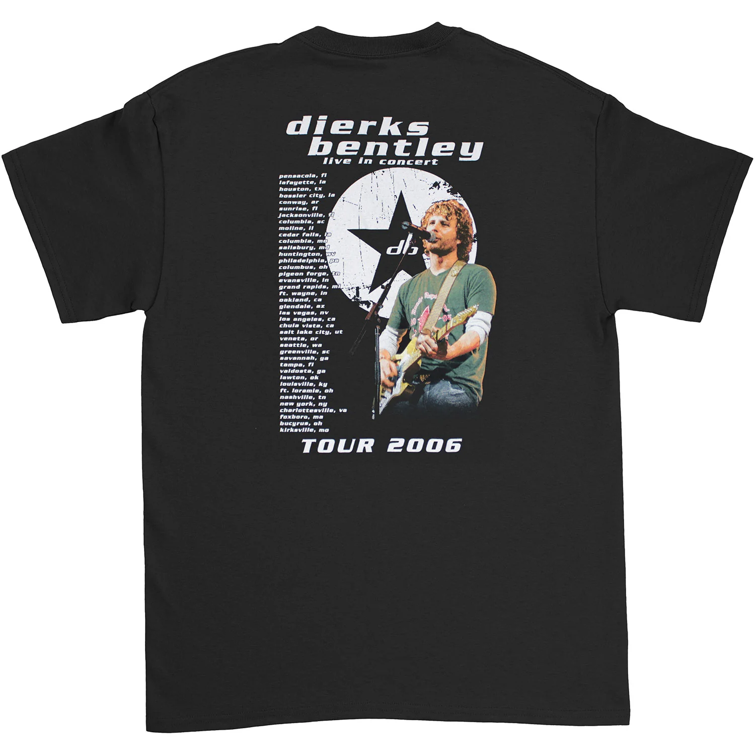 live in concert Tour 2006 T-shirt - Image 2