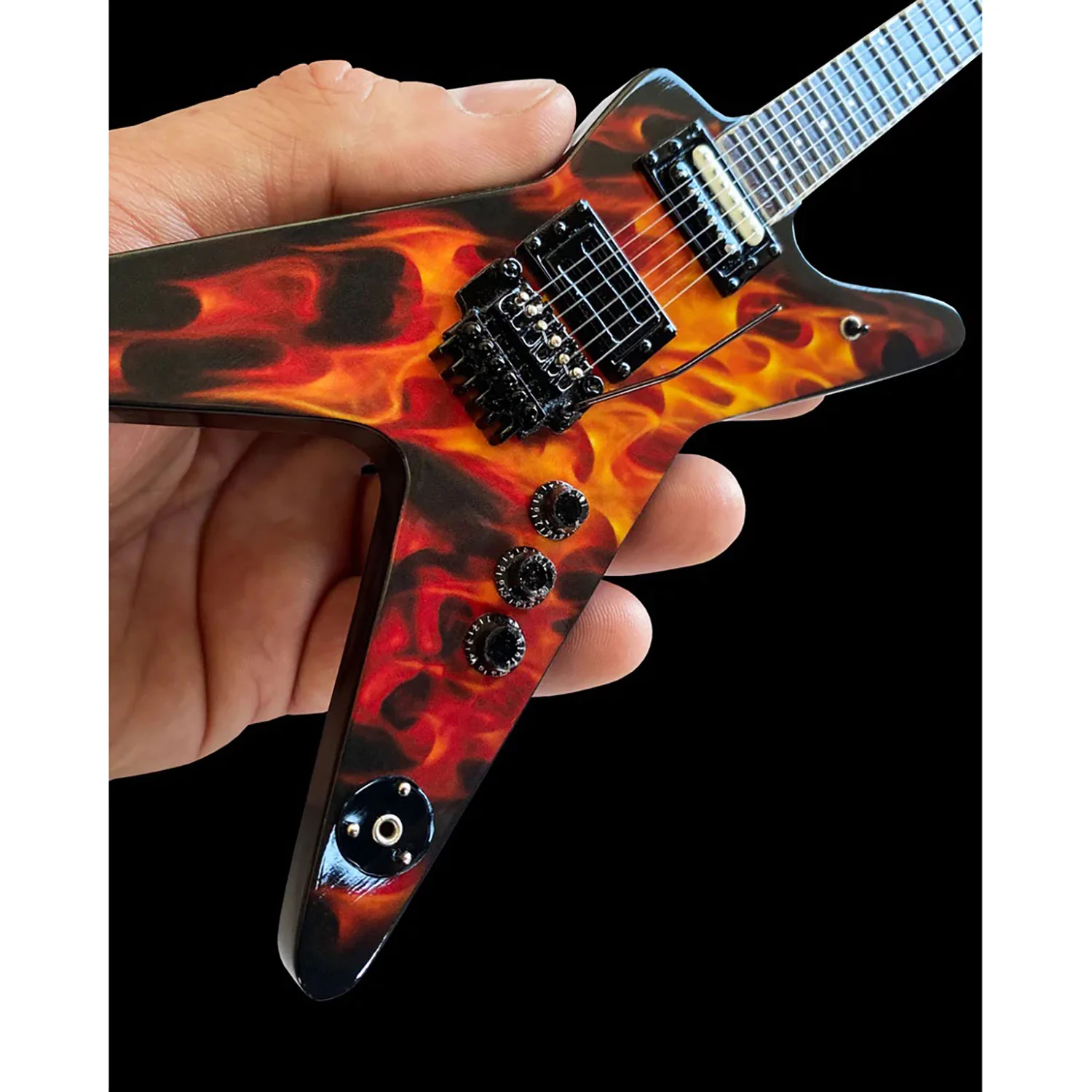 Dean Dimebag Dime O Flame ML Mini Guitar Collector Items - Image 3
