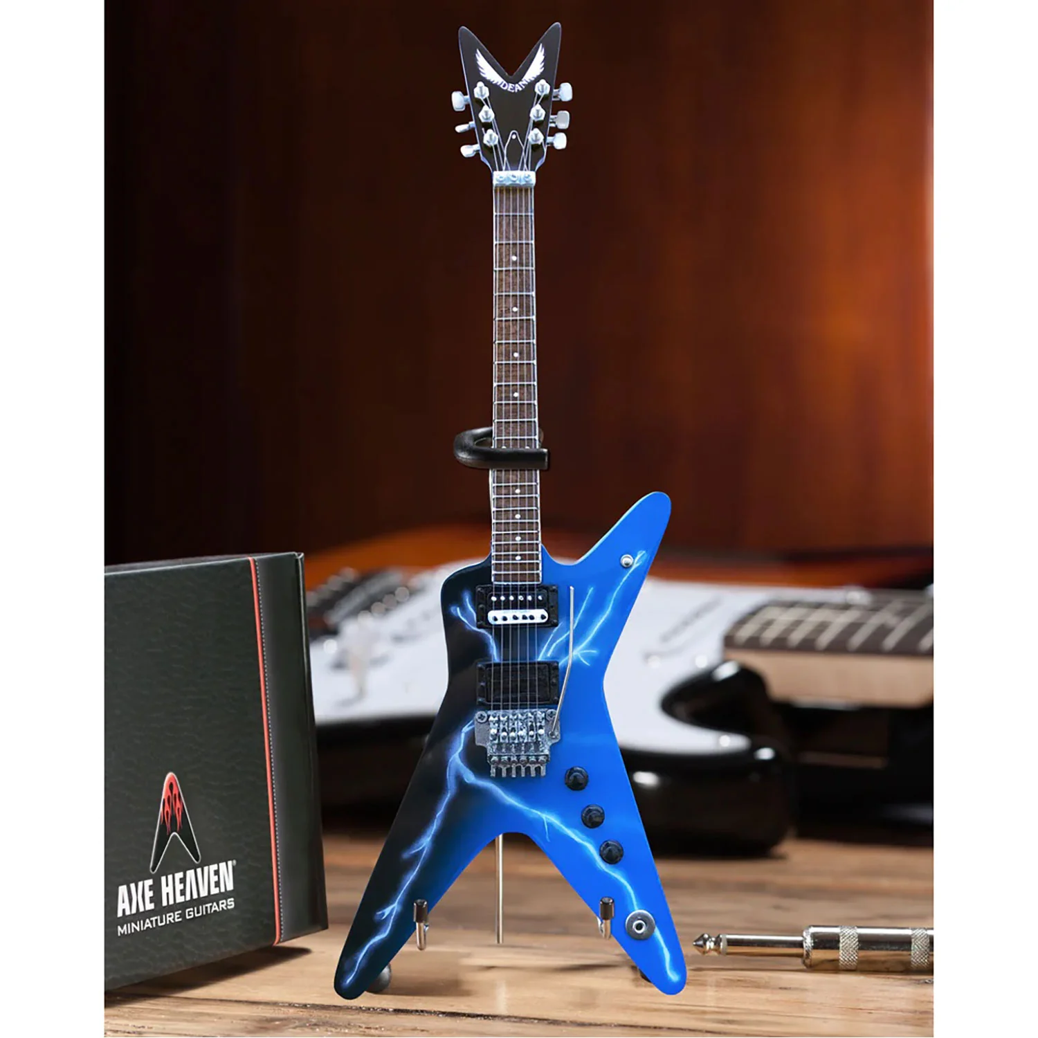 Dean Dimebag From Hell Miniature Guitar Model - Lightning Collector Items - Image 3