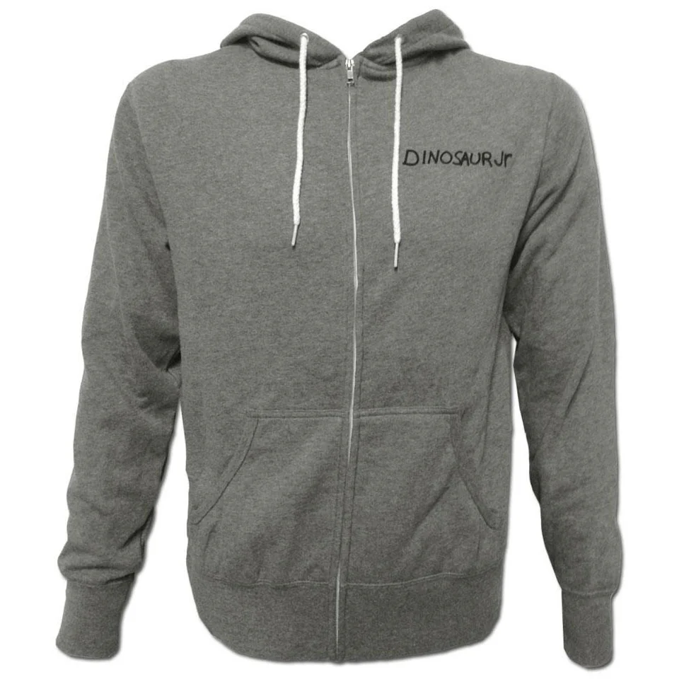 Green Mind Zippered Hooded Sweatshirt