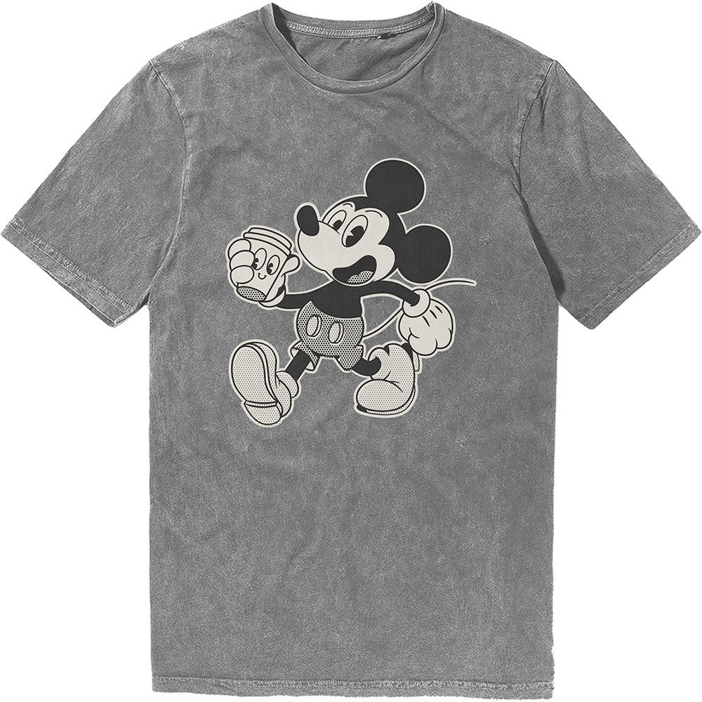 Mickey Vintage Walk Stone Wash T-shirt