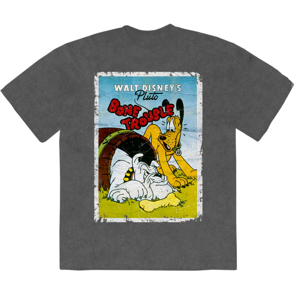 Pluto Bone Trouble Stone Wash T-shirt
