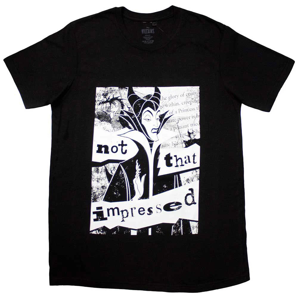 Sleeping Beauty Maleficent Not That Impressed T-shirt