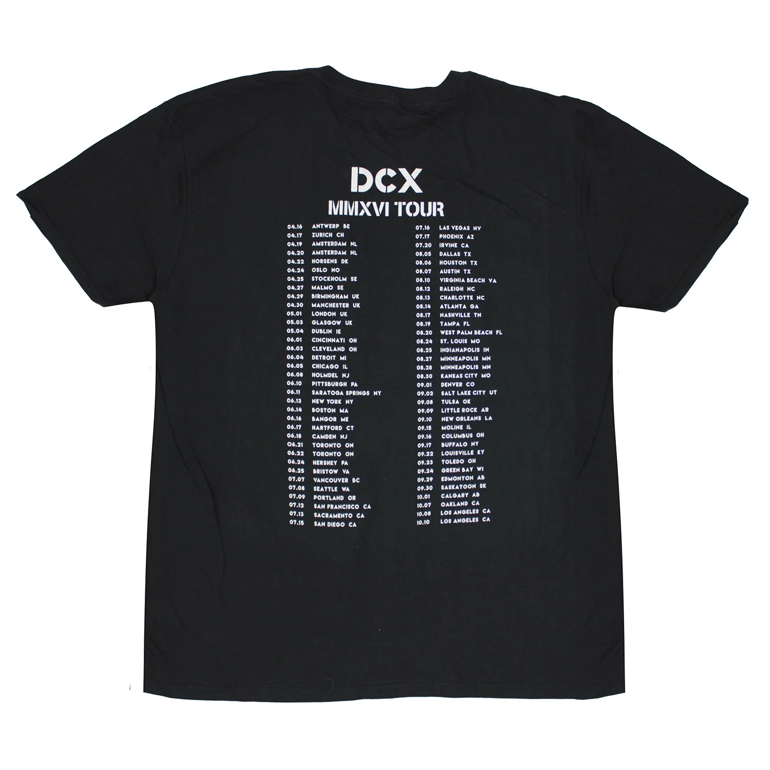 2016 World Tour T-shirt - Image 2