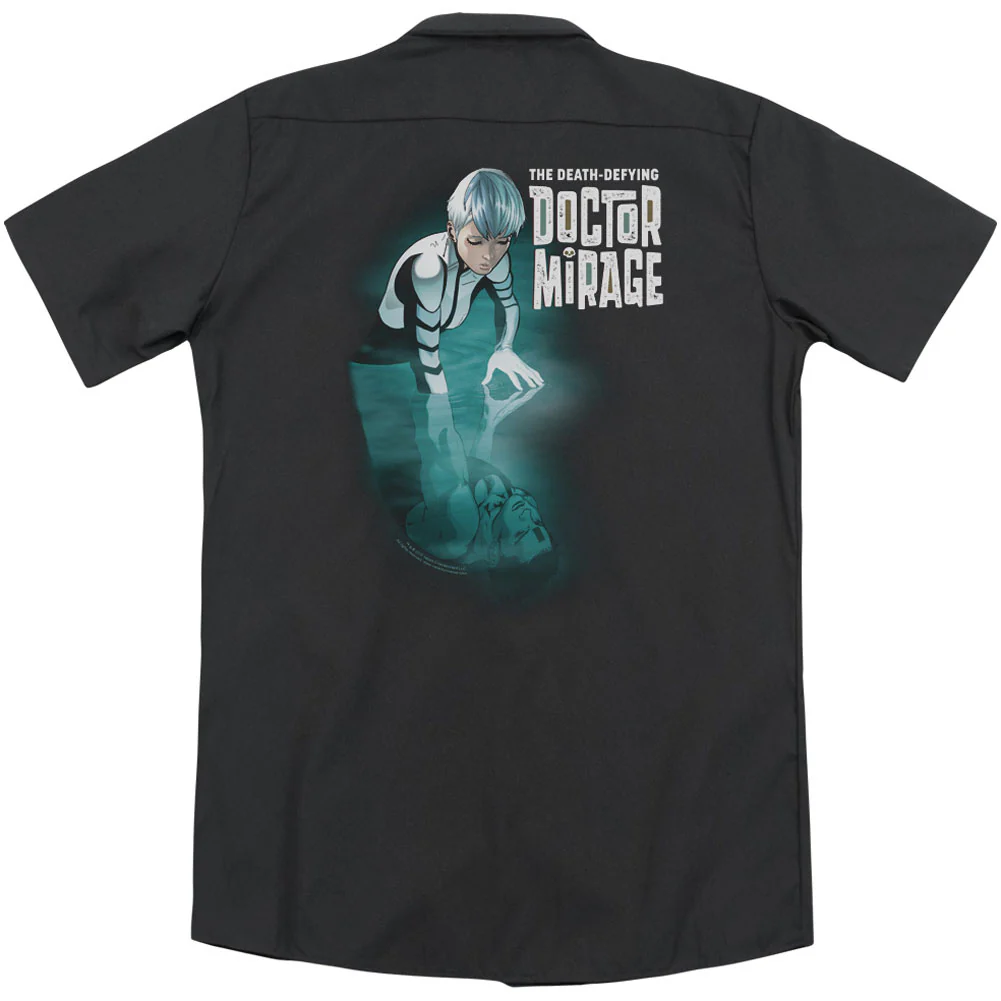 Crossing Over(Back Print) Workshirt - Image 2