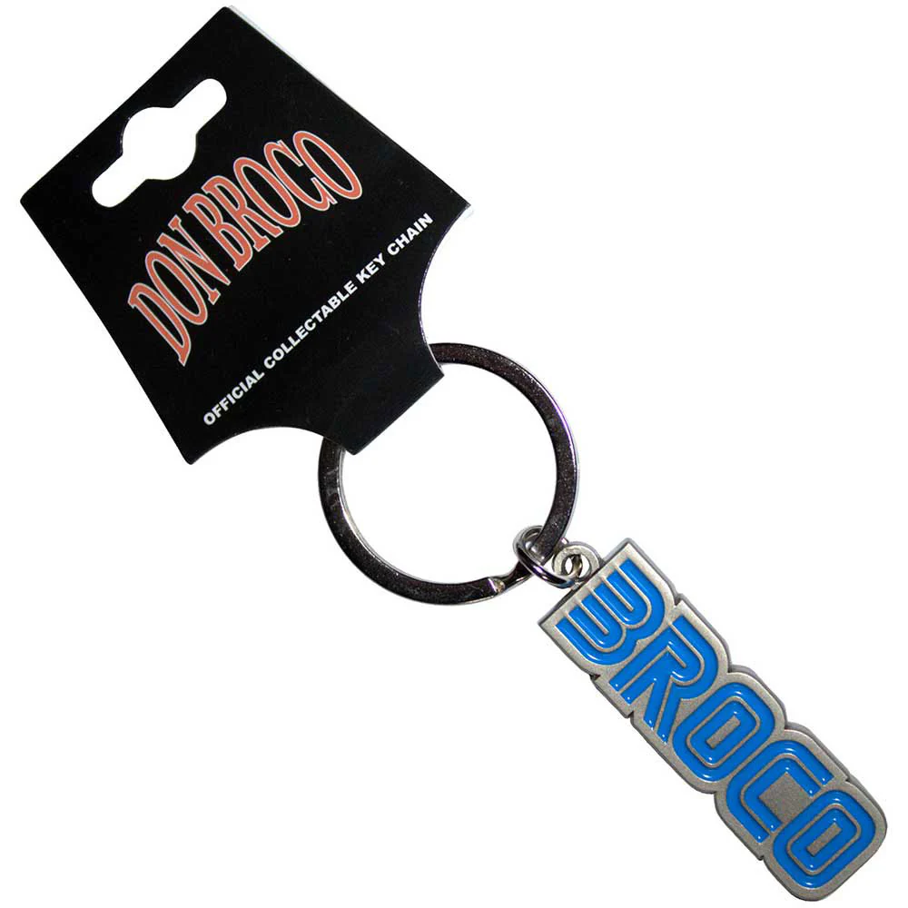 Blue Logo Metal Key Chain