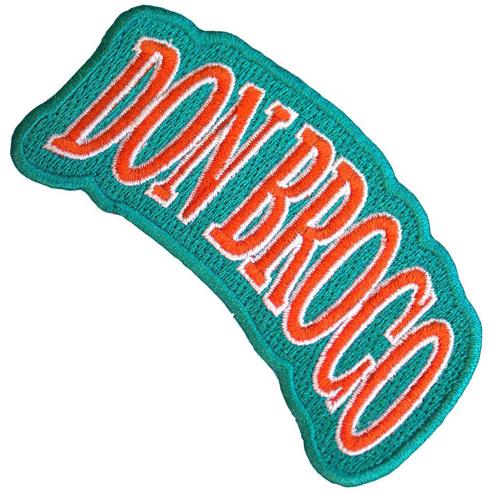 Orange Logo Woven Patch