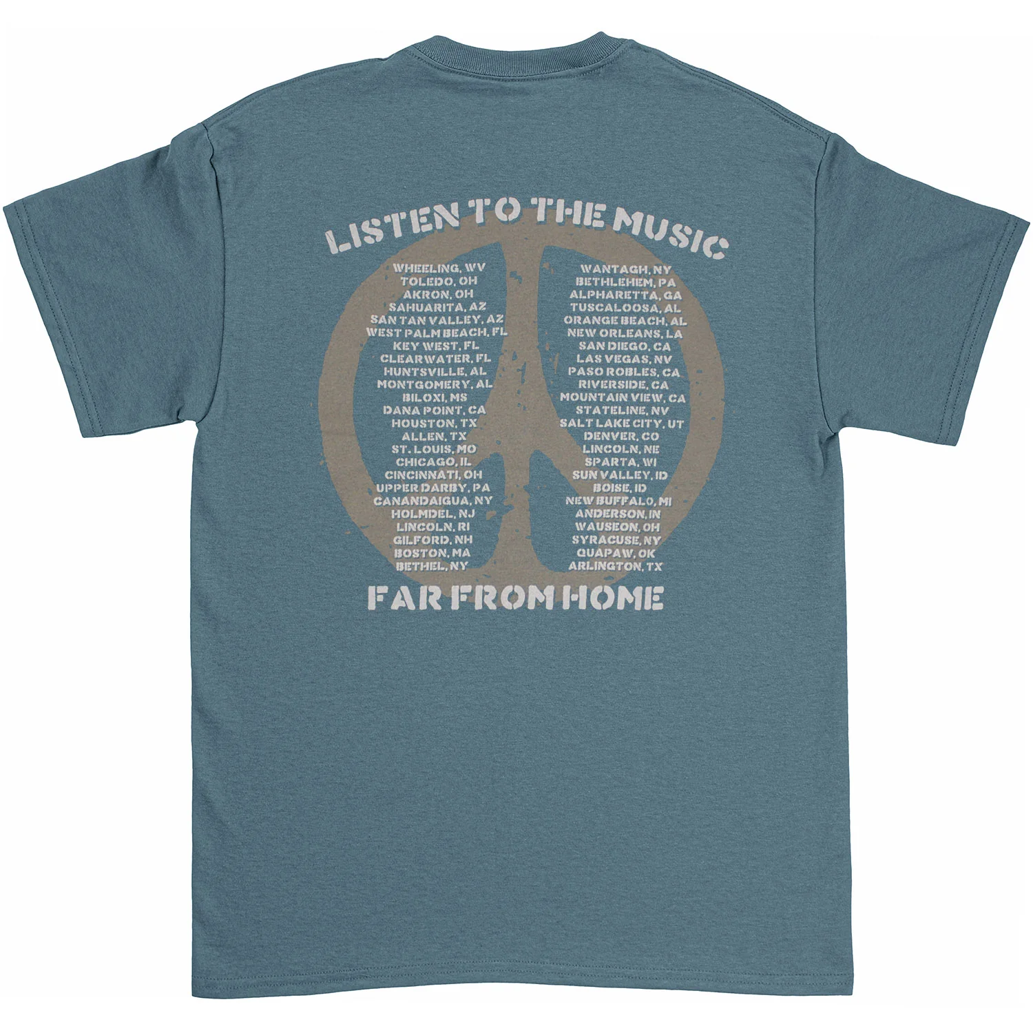 The Doobie Brothers Listen To The Music Far From Home Slim Fit T-shirt - Image 2