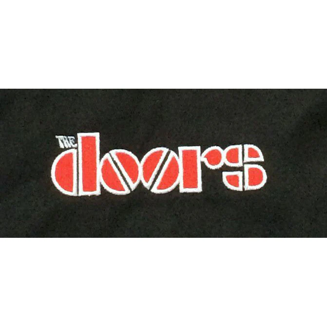 Embroidered Name Logo Black Button Down Work Shirt Work Shirt - Image 2
