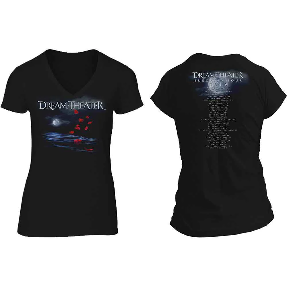 Rose Petals Moon T-shirt