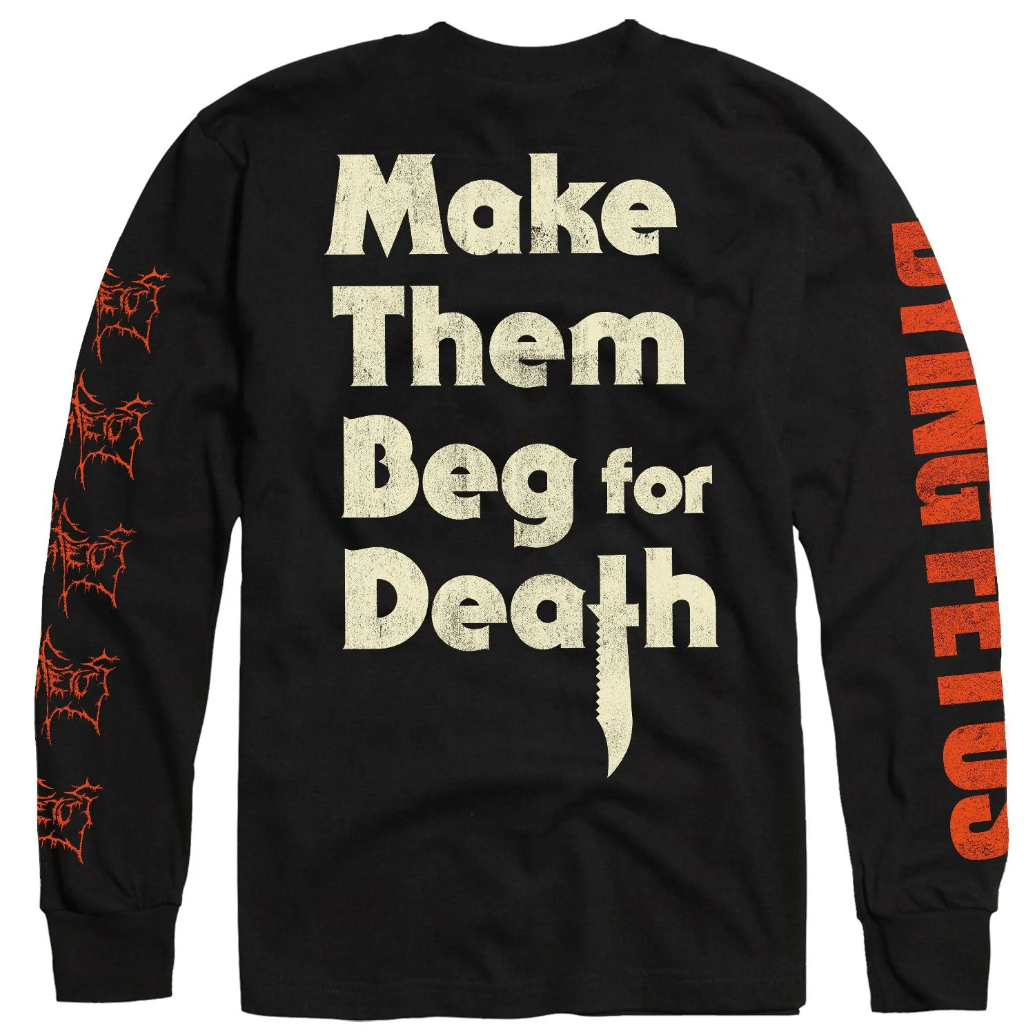 Make Them Beg For Death Long Sleeve - Image 2