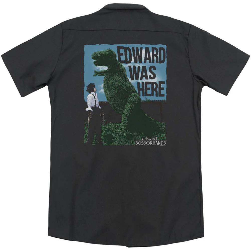 Edward Was Here(Back Print) Workshirt - Image 2