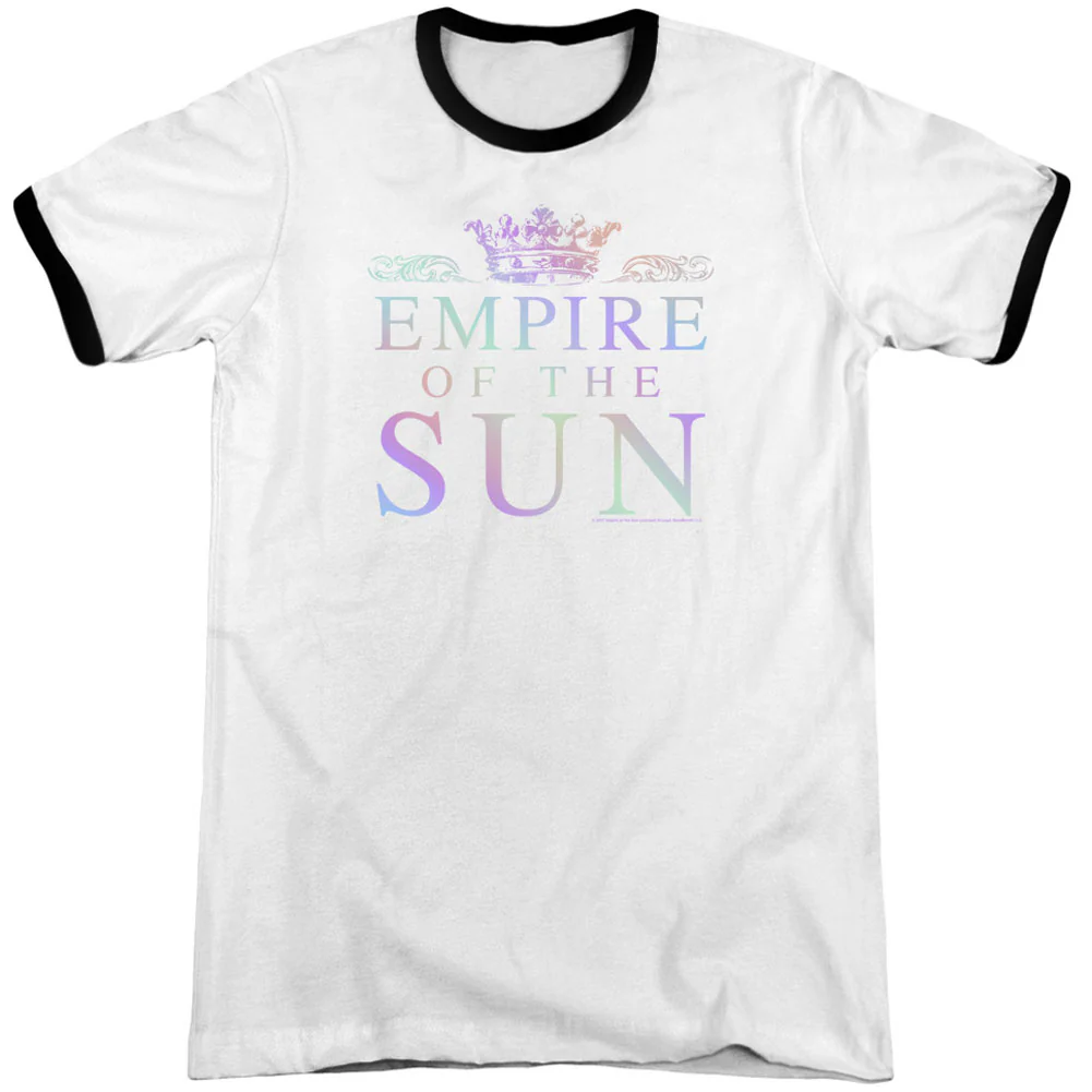 Rainbow Logo Adult Ringer T-shirt
