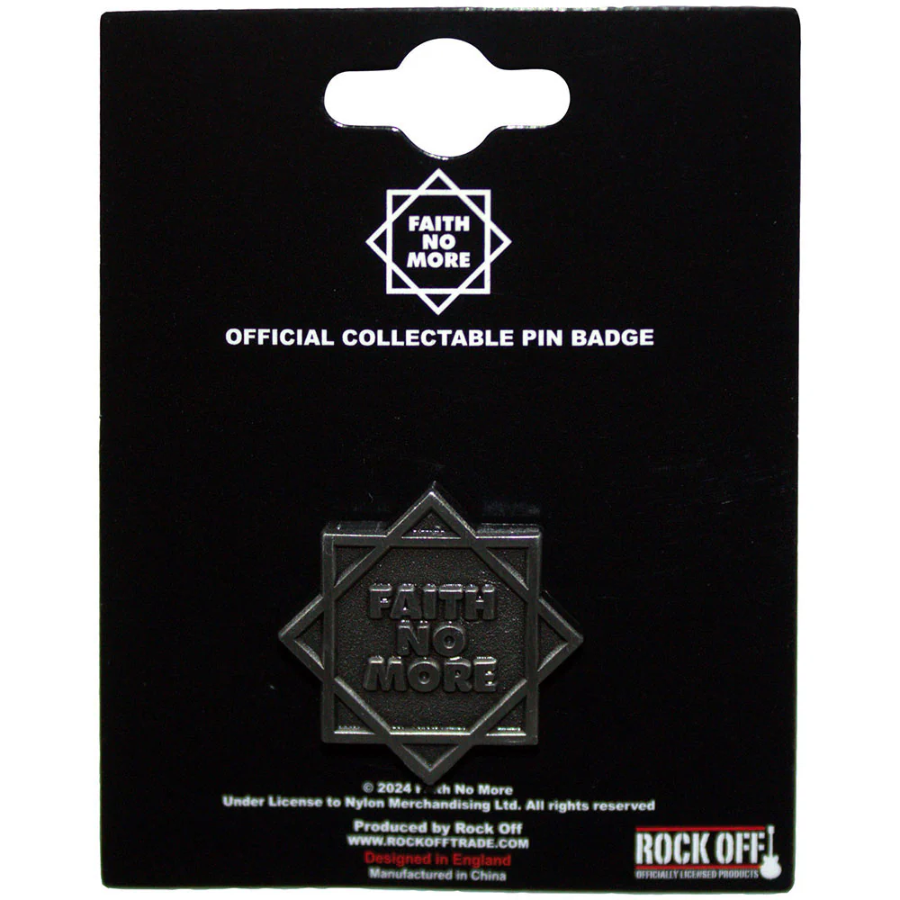Star Logo Pewter Pin Badge