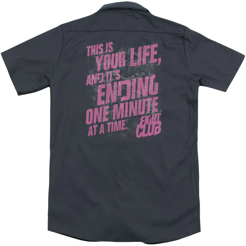 Life Ending(Back Print) Workshirt - Image 2