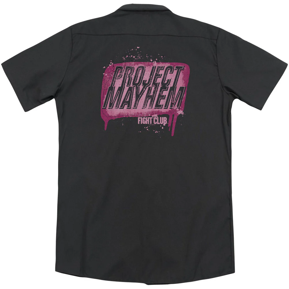 Project Mayhem(Back Print) Workshirt - Image 2