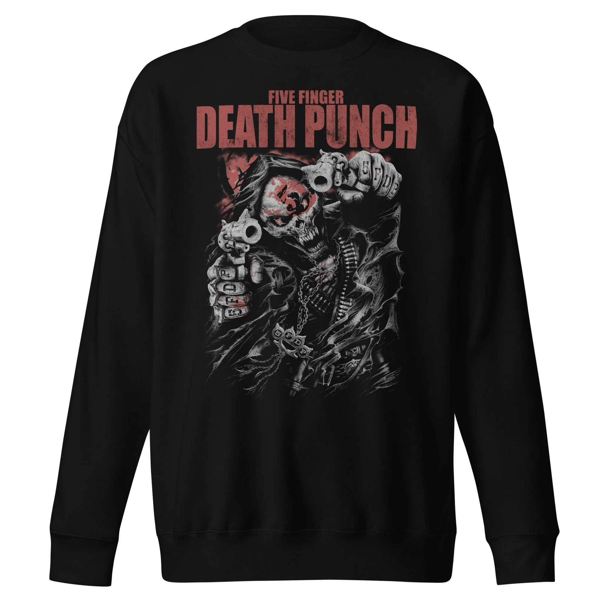 Five Finger Death Punch - Both Barrels Jumbo Print Sweatshirt