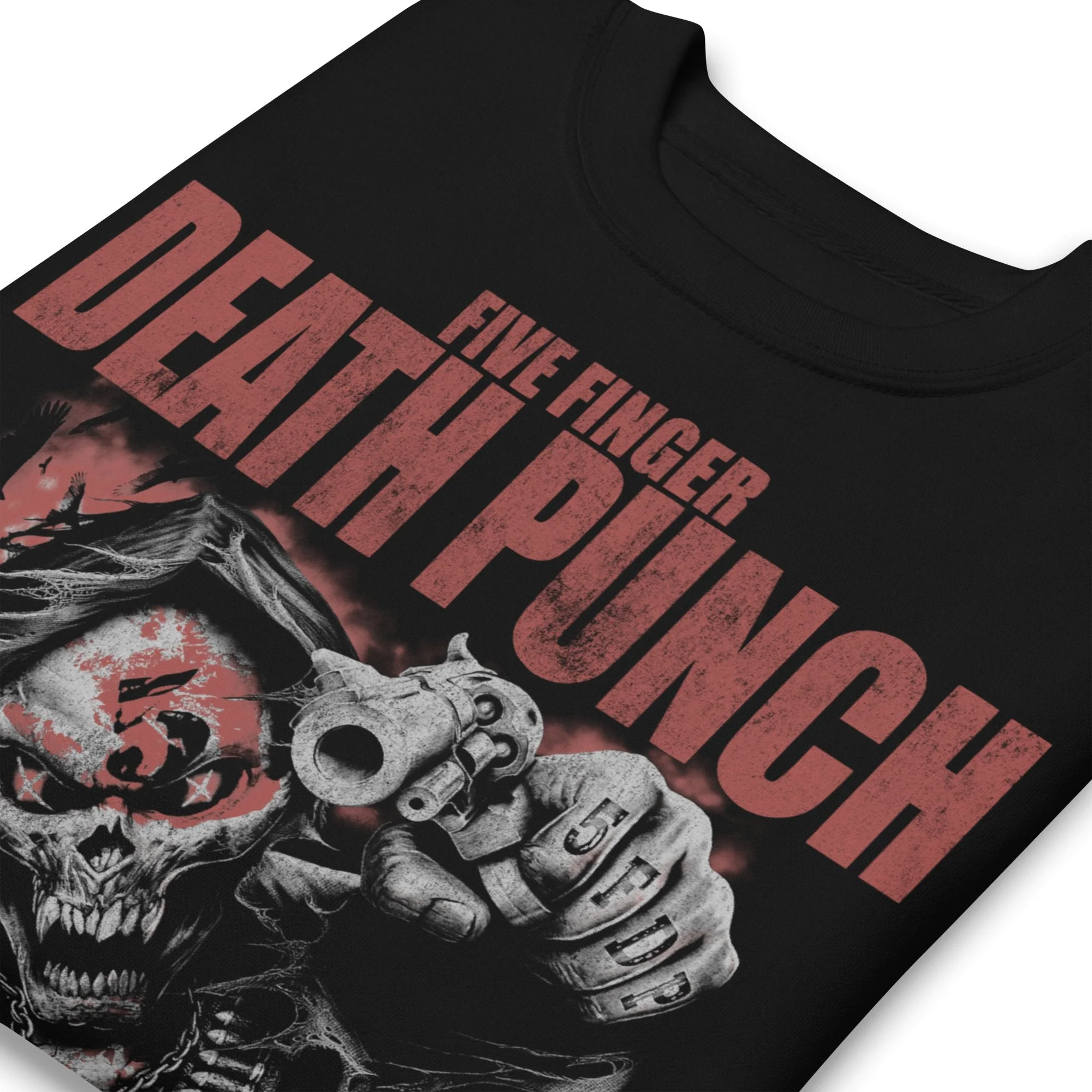 Five Finger Death Punch - Both Barrels Jumbo Print Sweatshirt - Image 3