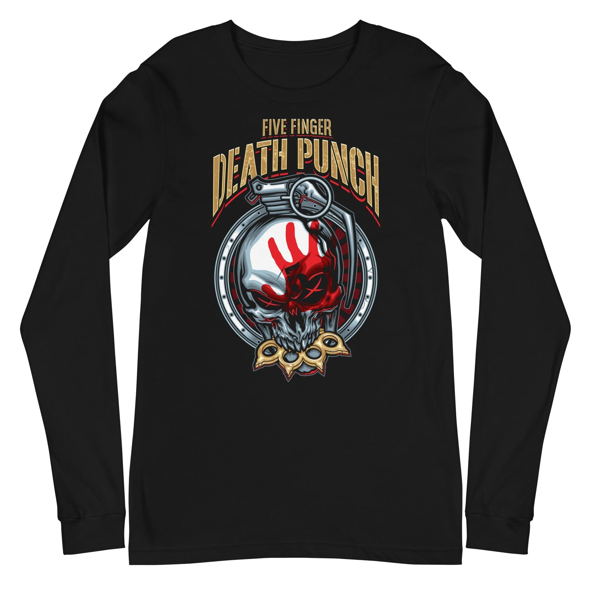Five Finger Death Punch - Brass Knuckle Long Sleeve T-Shirt
