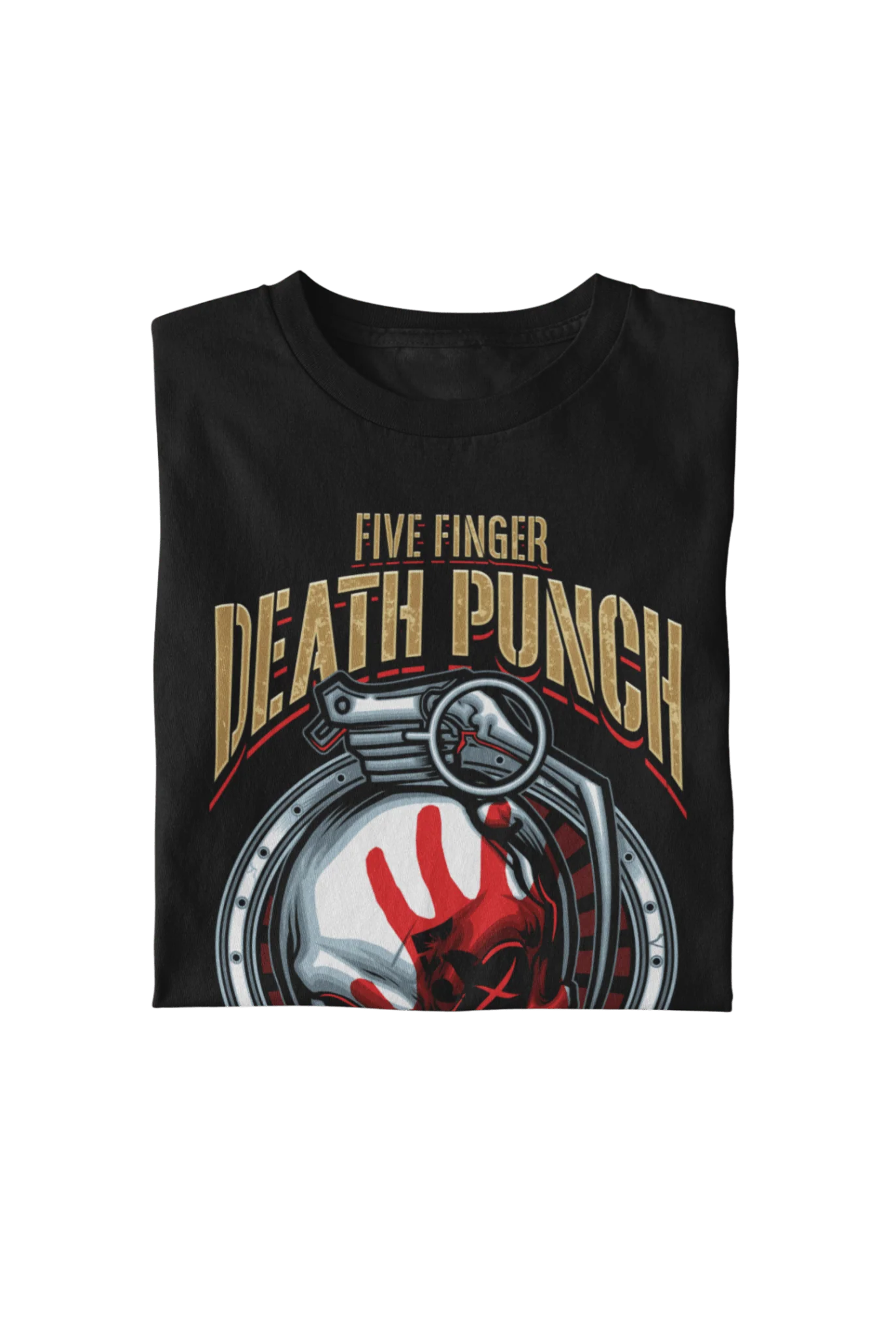 Five Finger Death Punch - Brass Knuckle T-Shirt - Image 3
