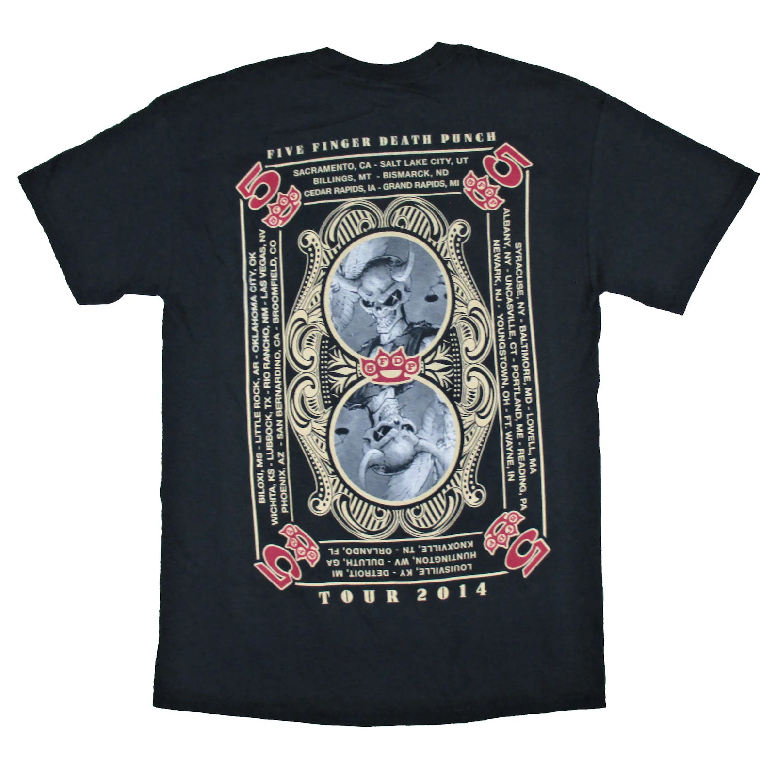 Card 2014 Tour T-shirt - Image 2
