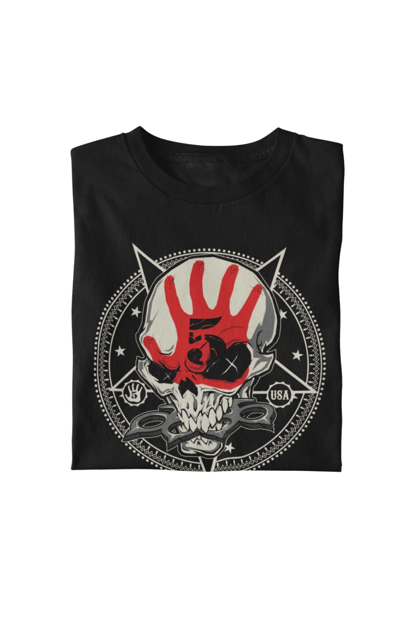 Five Finger Death Punch - Circle Logo T-Shirt - Image 3