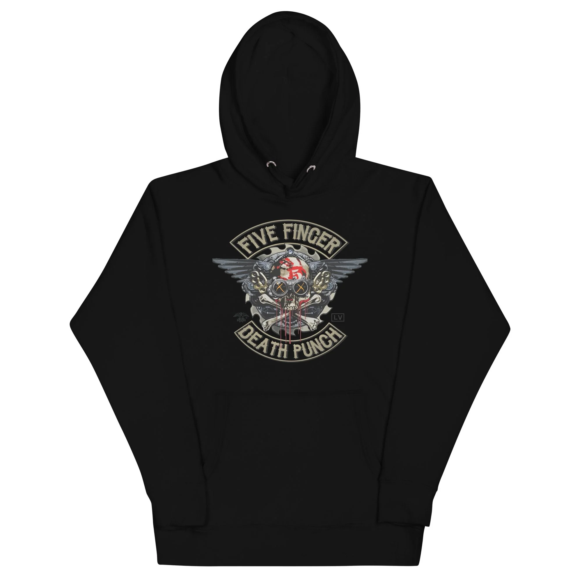 Five Finger Death Punch - Crossbones Classic Hoodie - Image 2