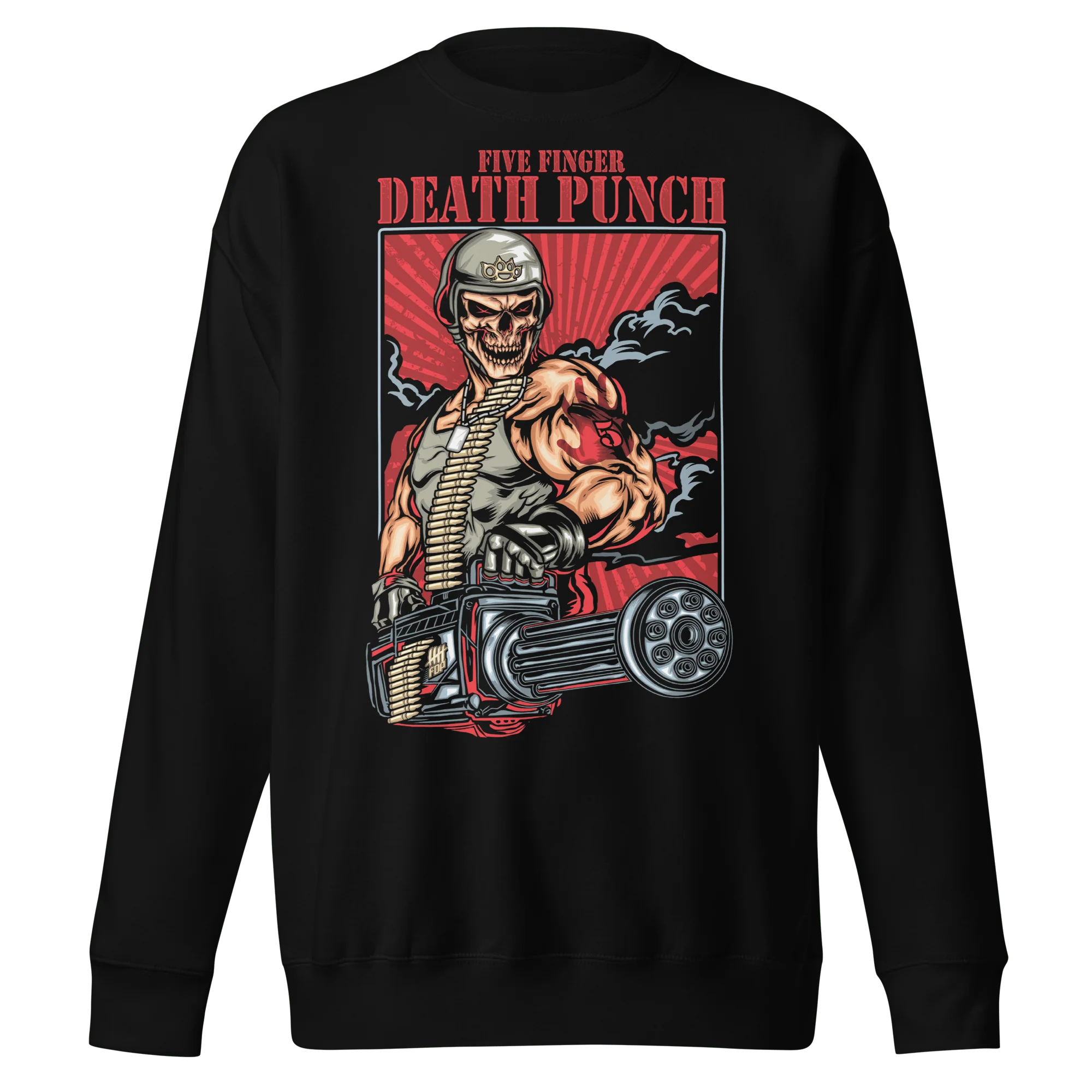 Five Finger Death Punch - Gatling Sweatshirt - Image 2