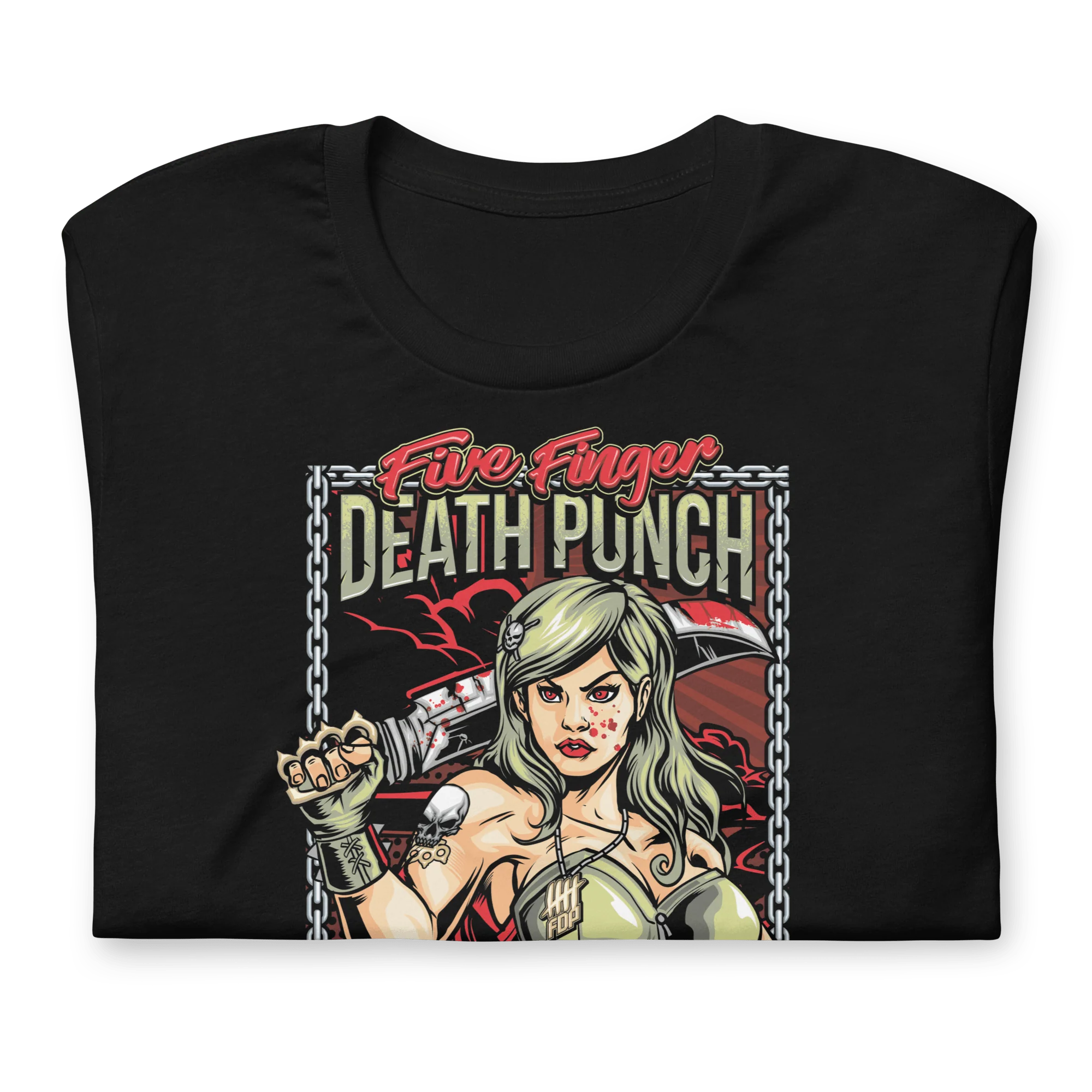 Five Finger Death Punch - Machete T-Shirt - Image 2