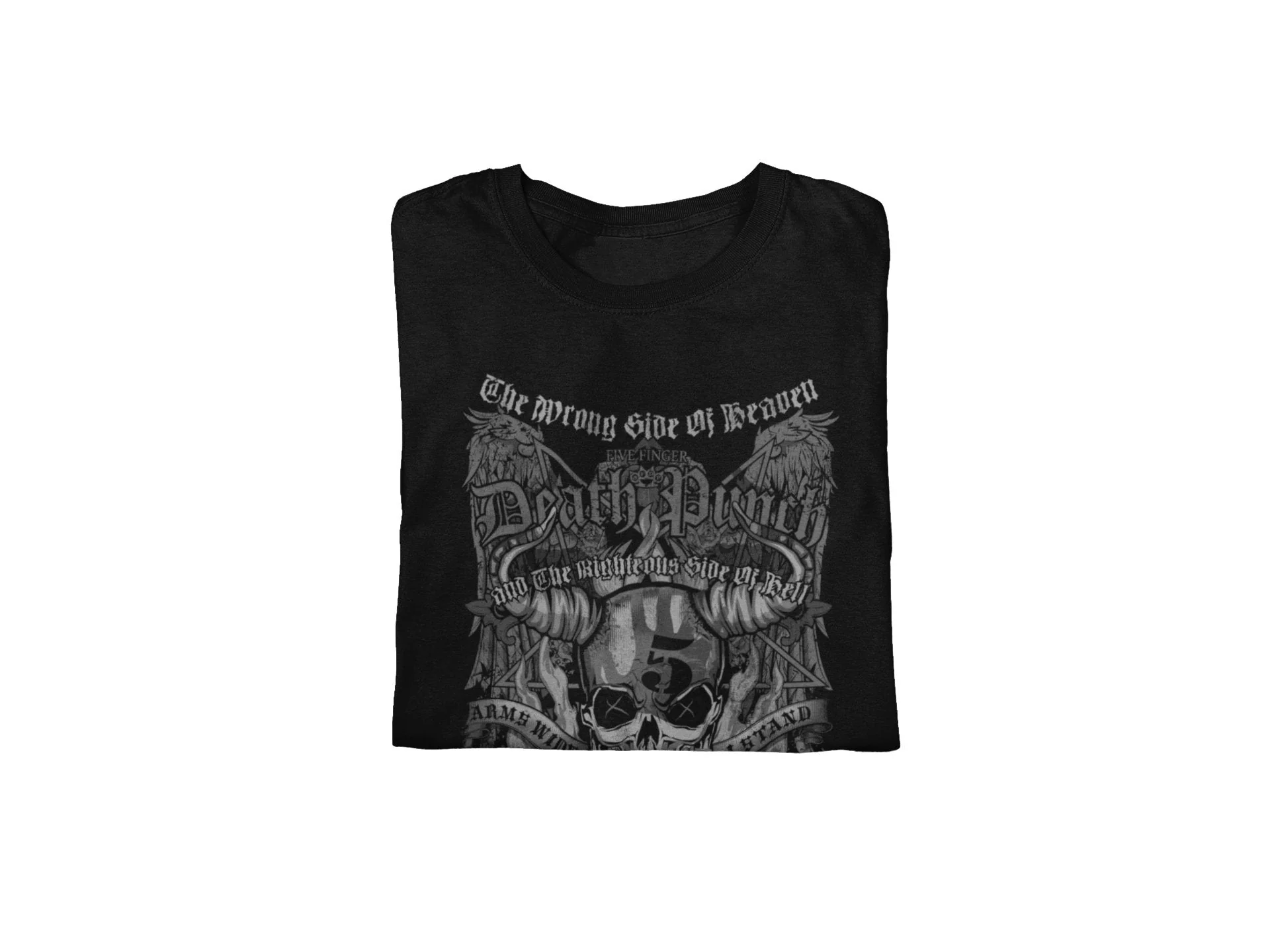 Five Finger Death Punch - Righteous Side of Evil Jumbo Print T-Shirt - Image 3