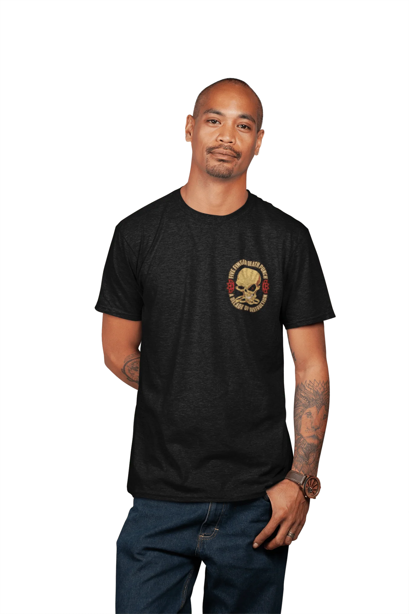 Five Finger Death Punch - Small Logo T-Shirt - Image 3