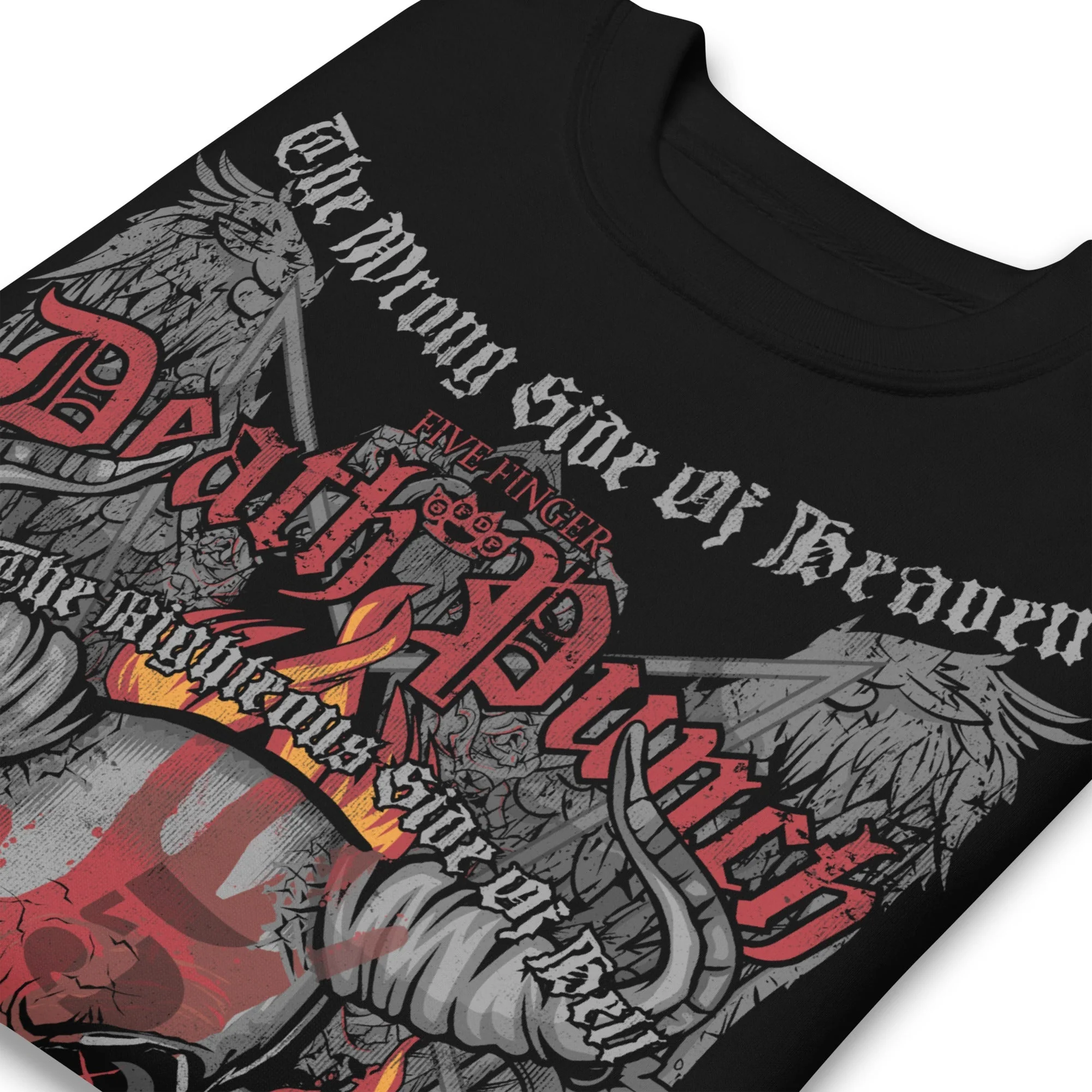 Five Finger Death Punch - Wrong or Righteous Jumbo Print Sweatshirt - Image 3
