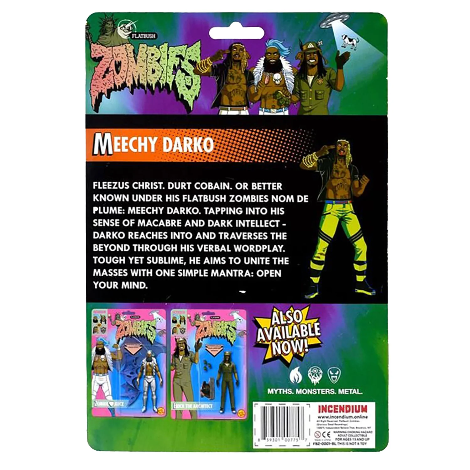 'Meechy Darko' Black Light 5" FigBiz Action Figure Action Figure - Image 2