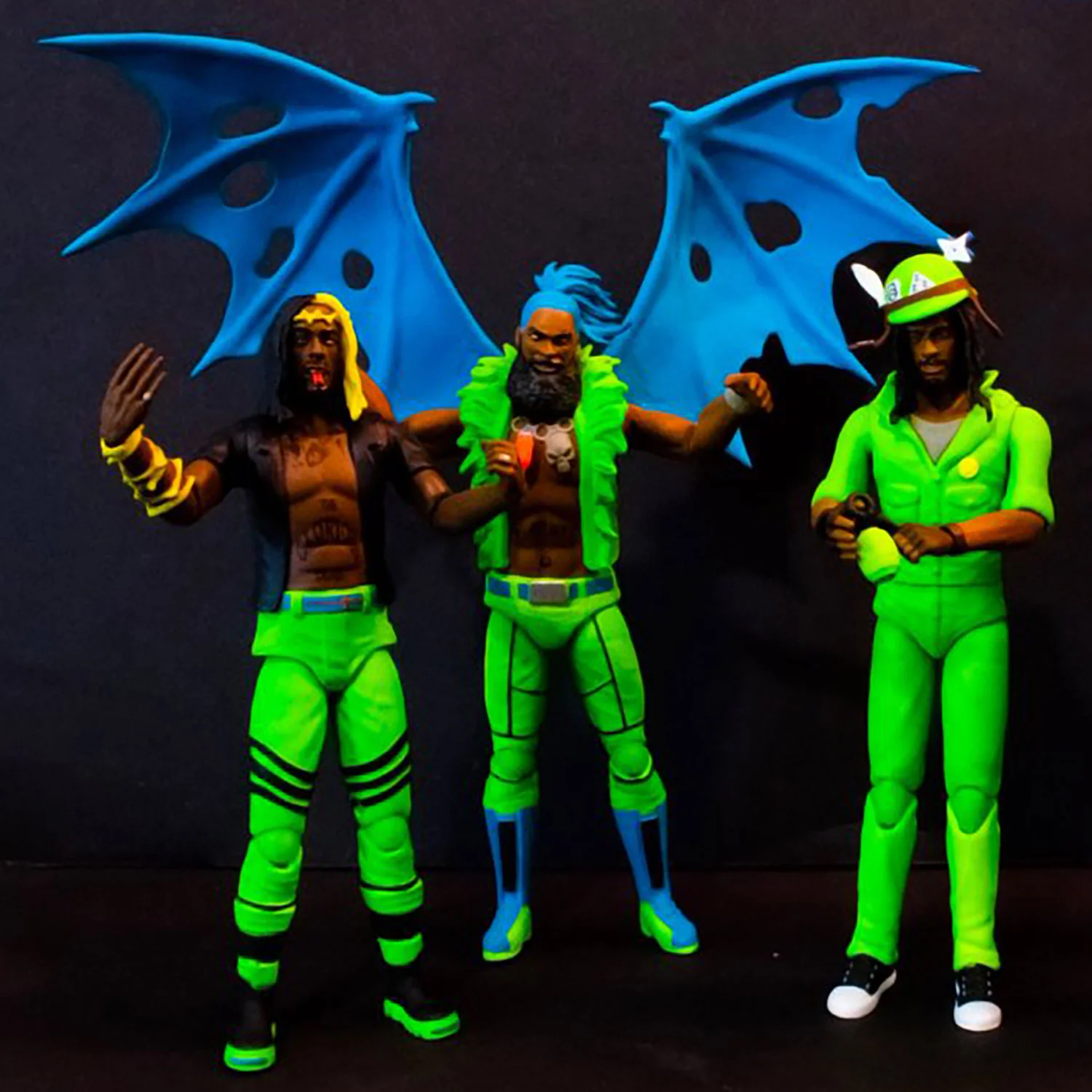 'Meechy Darko' Black Light 5" FigBiz Action Figure Action Figure - Image 3