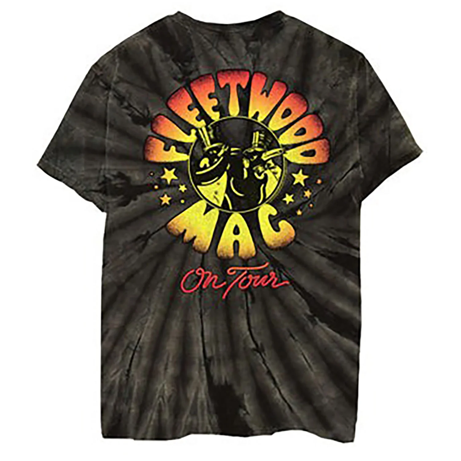 On Tour Black Tie Dye T-shirt - Image 2