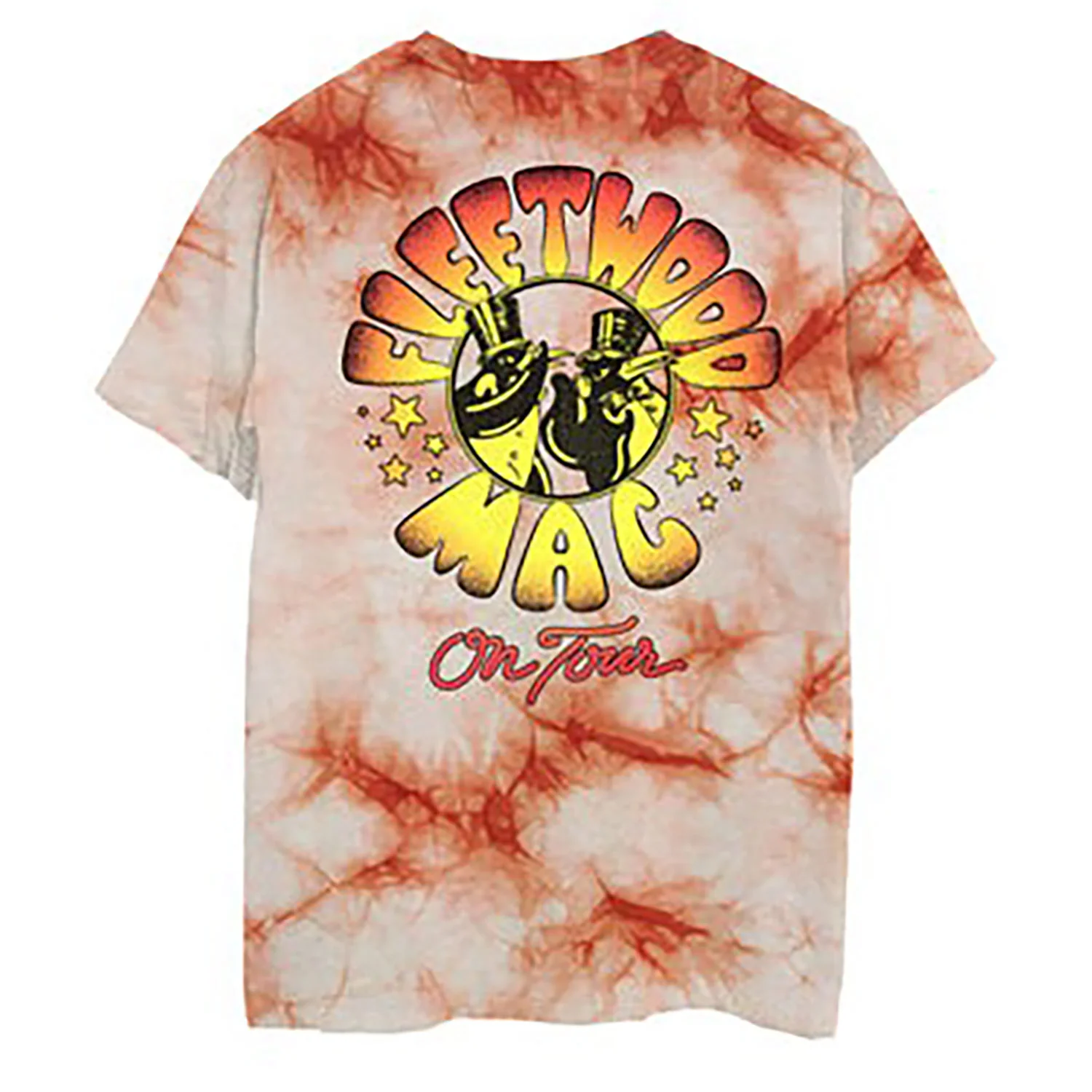 On Tour Red Tie Dye T-shirt - Image 2