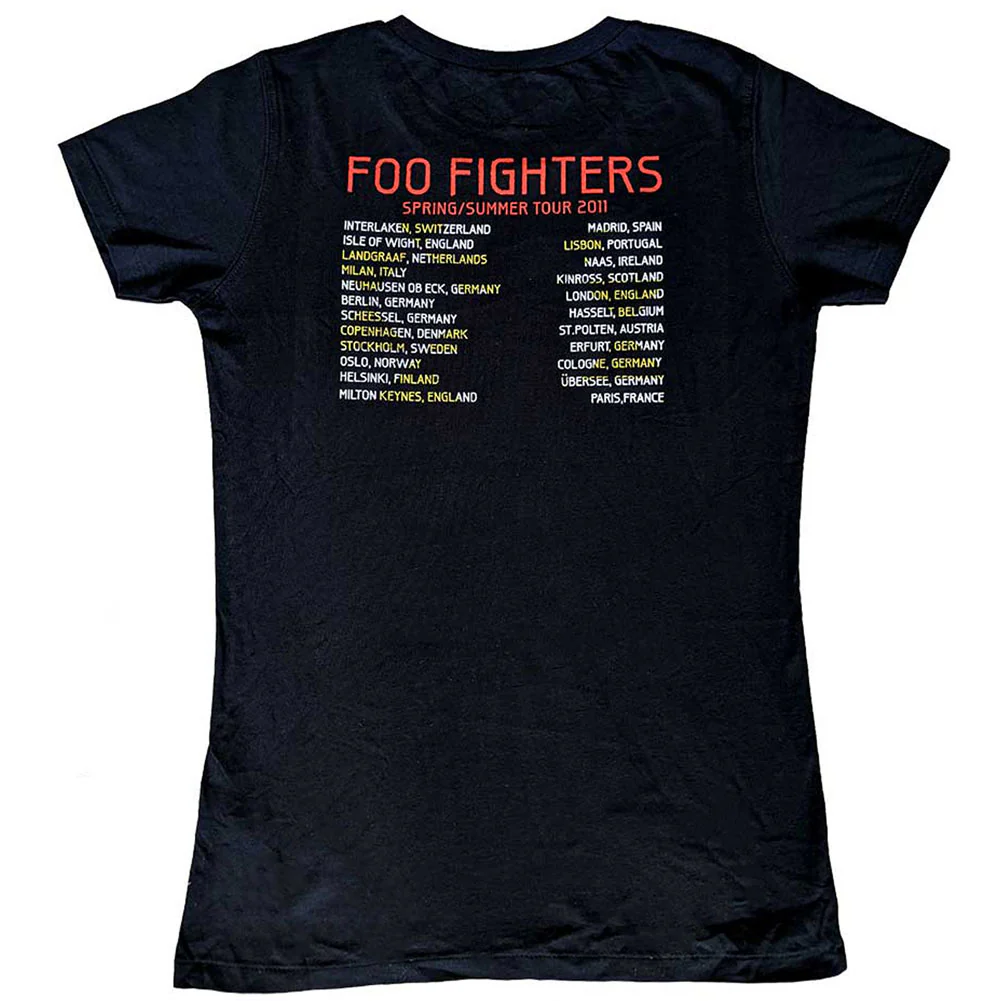 Wasting Light 2011 European Tour Junior Top - Image 2